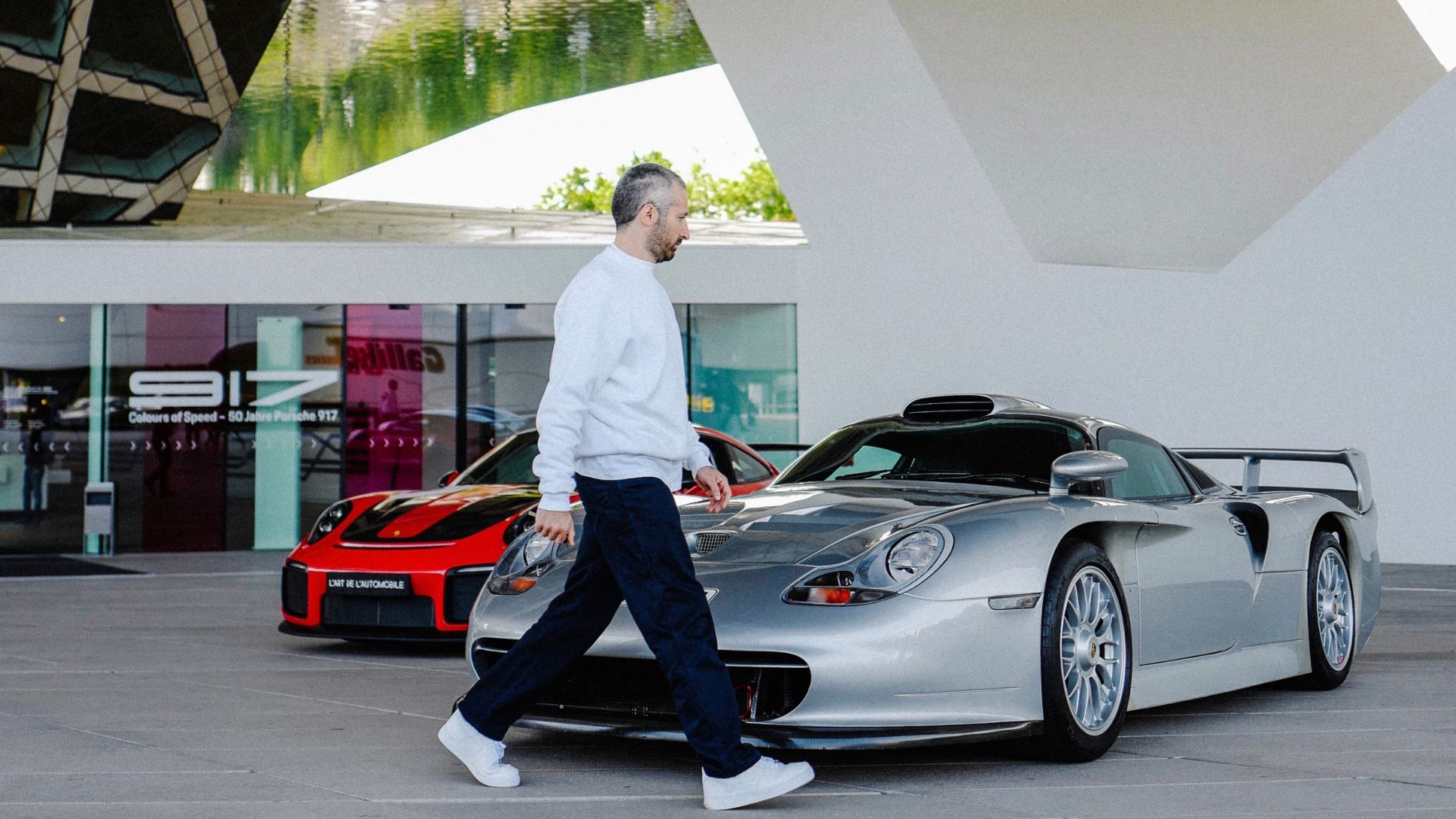 Arthur Kar, 911 GT2 RS, 911 GT1, l-r, Porsche Museum, 2019, Porsche AG