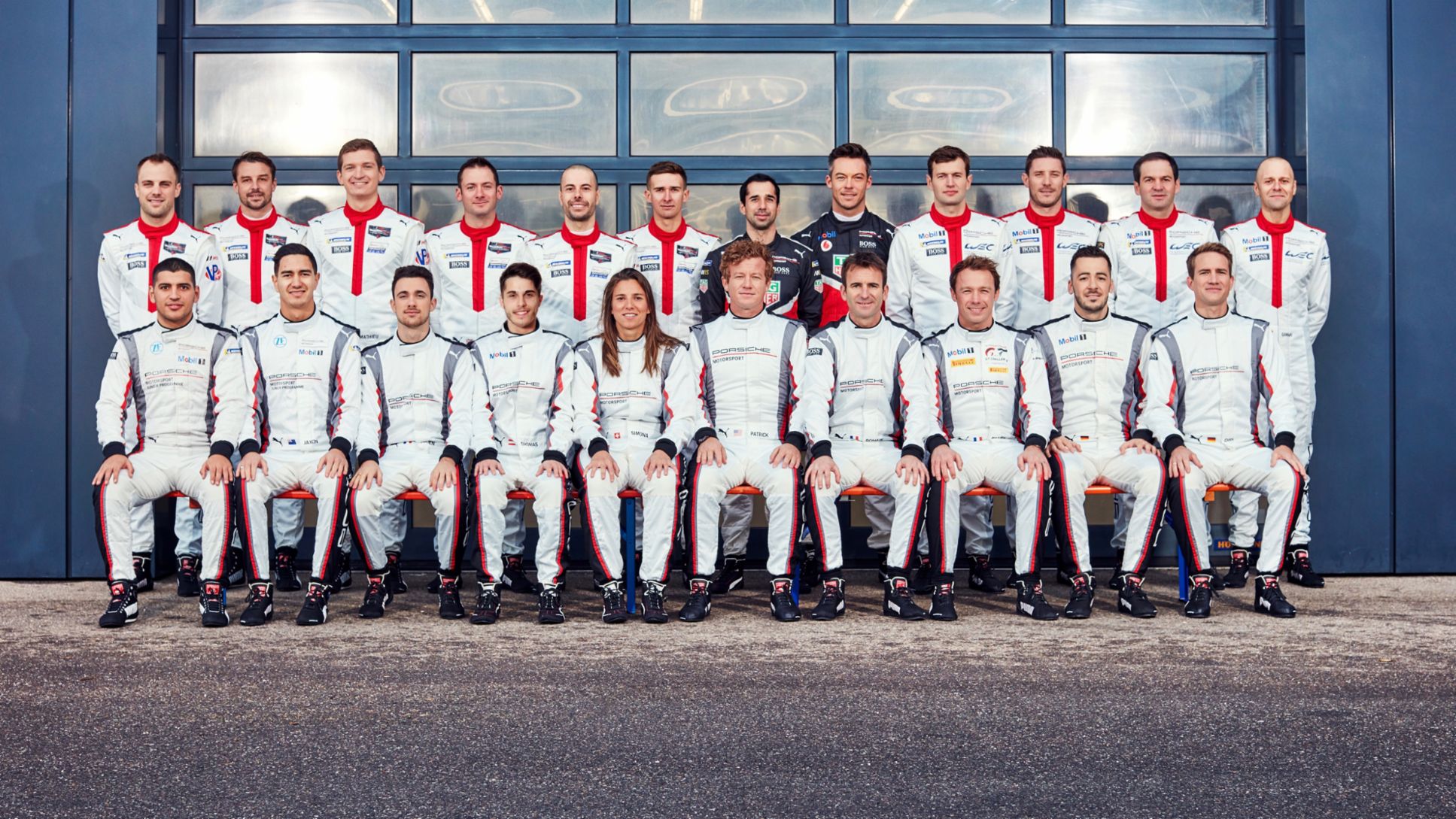 Equipo oficial de pilotos Porsche para la temporada 2020, 2019, Porsche AG