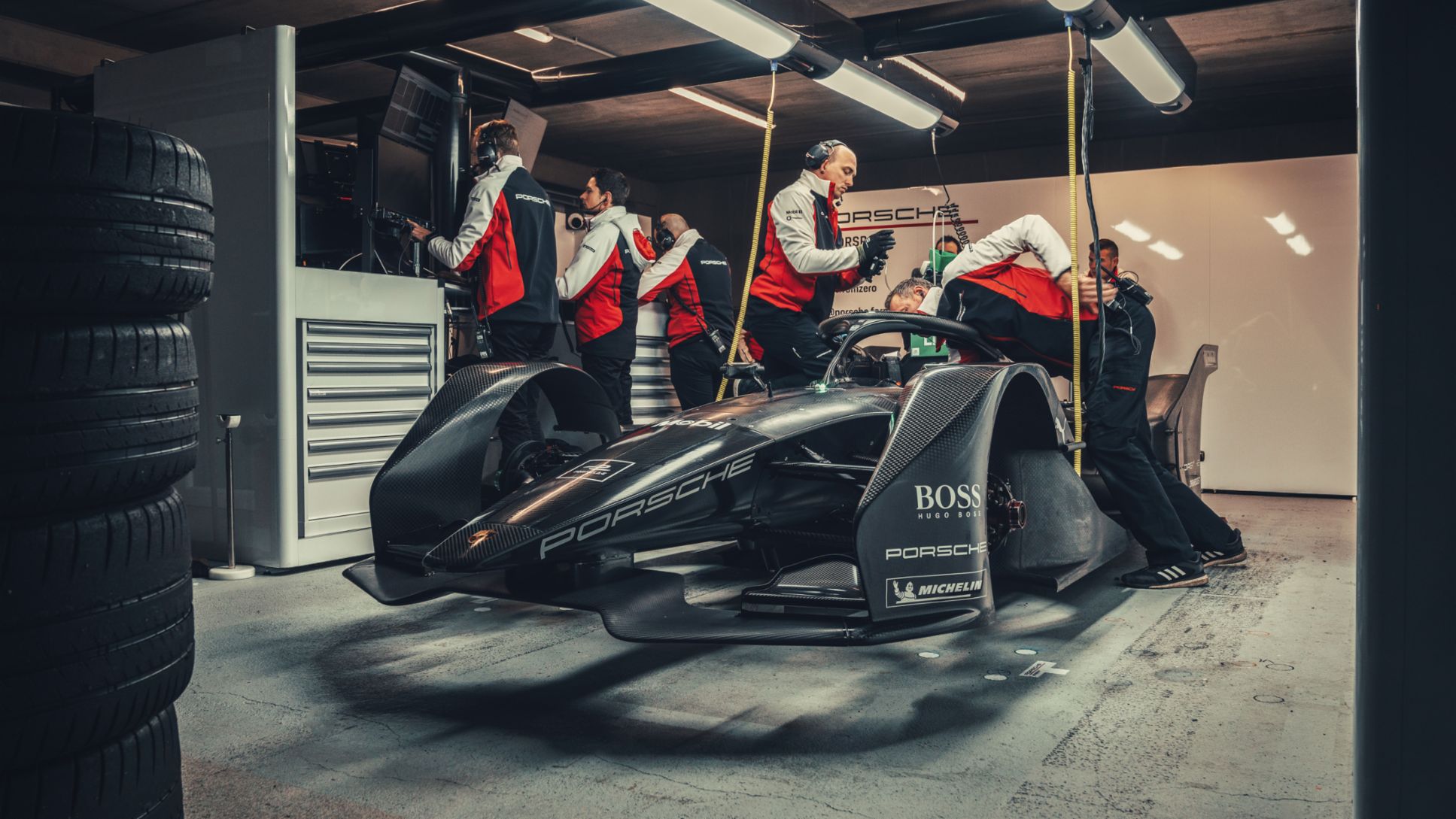 Porsche Formula E car, Calafat, 2019, Porsche AG
