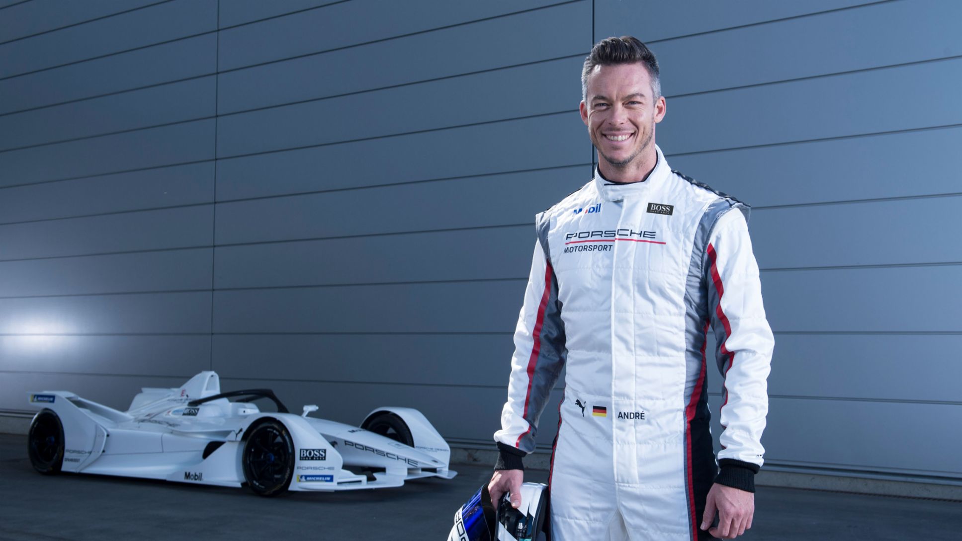 André Lotterer, piloto del equipo Porsche de Fórmula E, 2019, Porsche AG