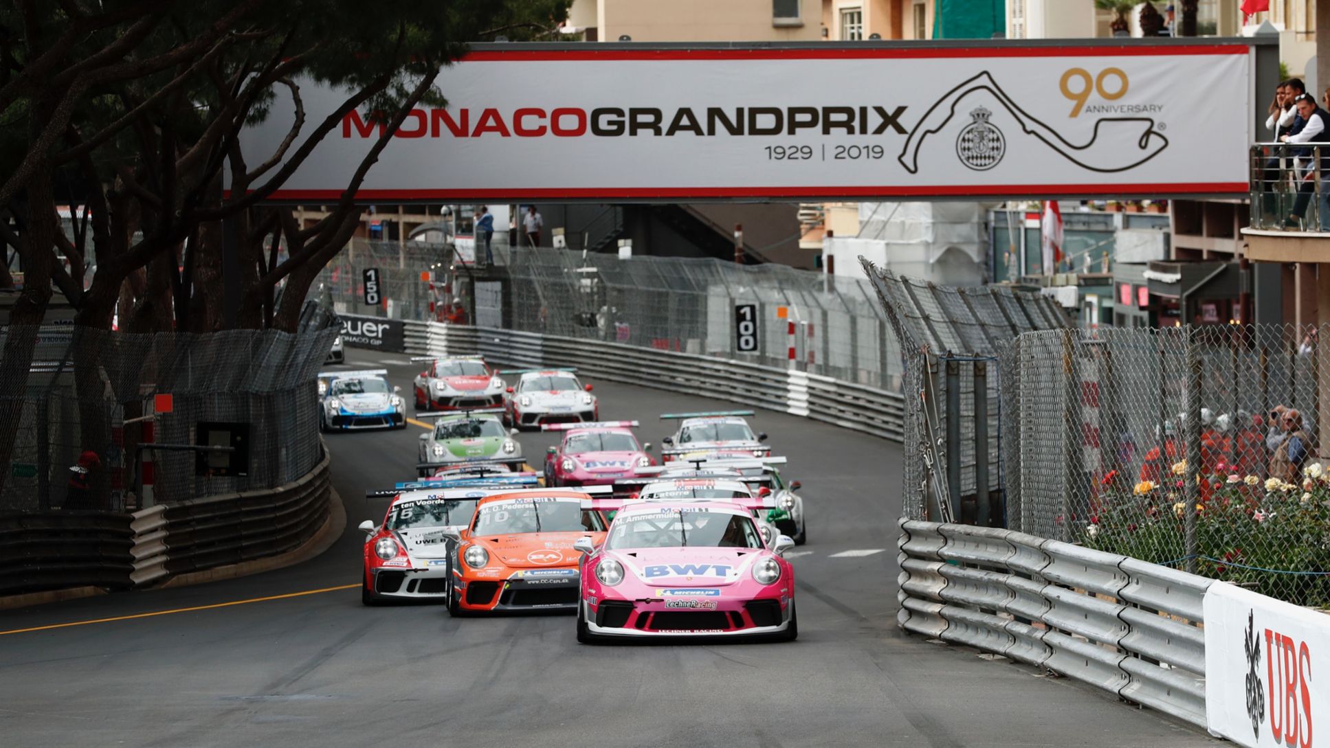 911 GT3 Cup, Porsche Mobil 1 Supercup, race, round 2, Monte Carlo/Monaco, 2019, Porsche AG