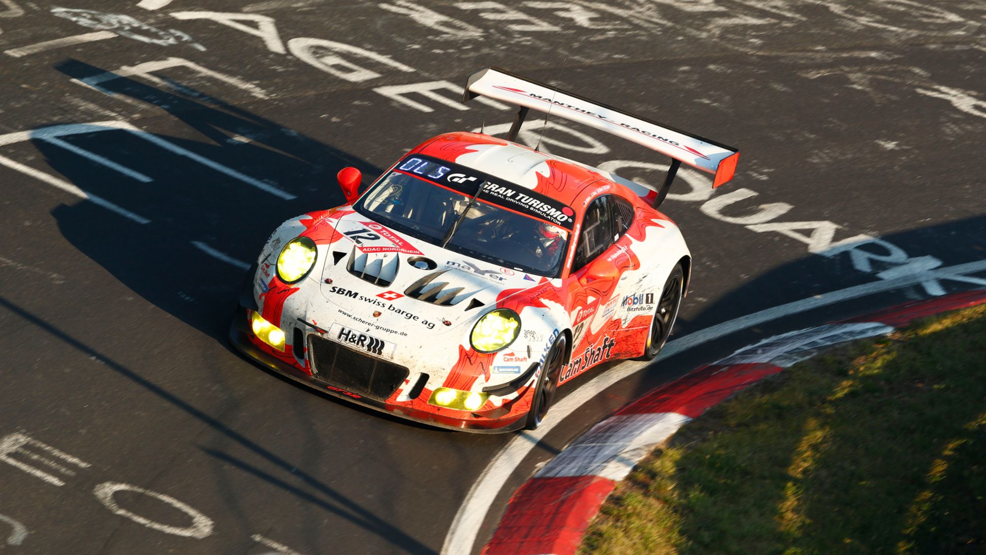 Porsche 911 GT3 R, Manthey-Racing (12), 24h Nürburgring, race, 2019, Porsche AG