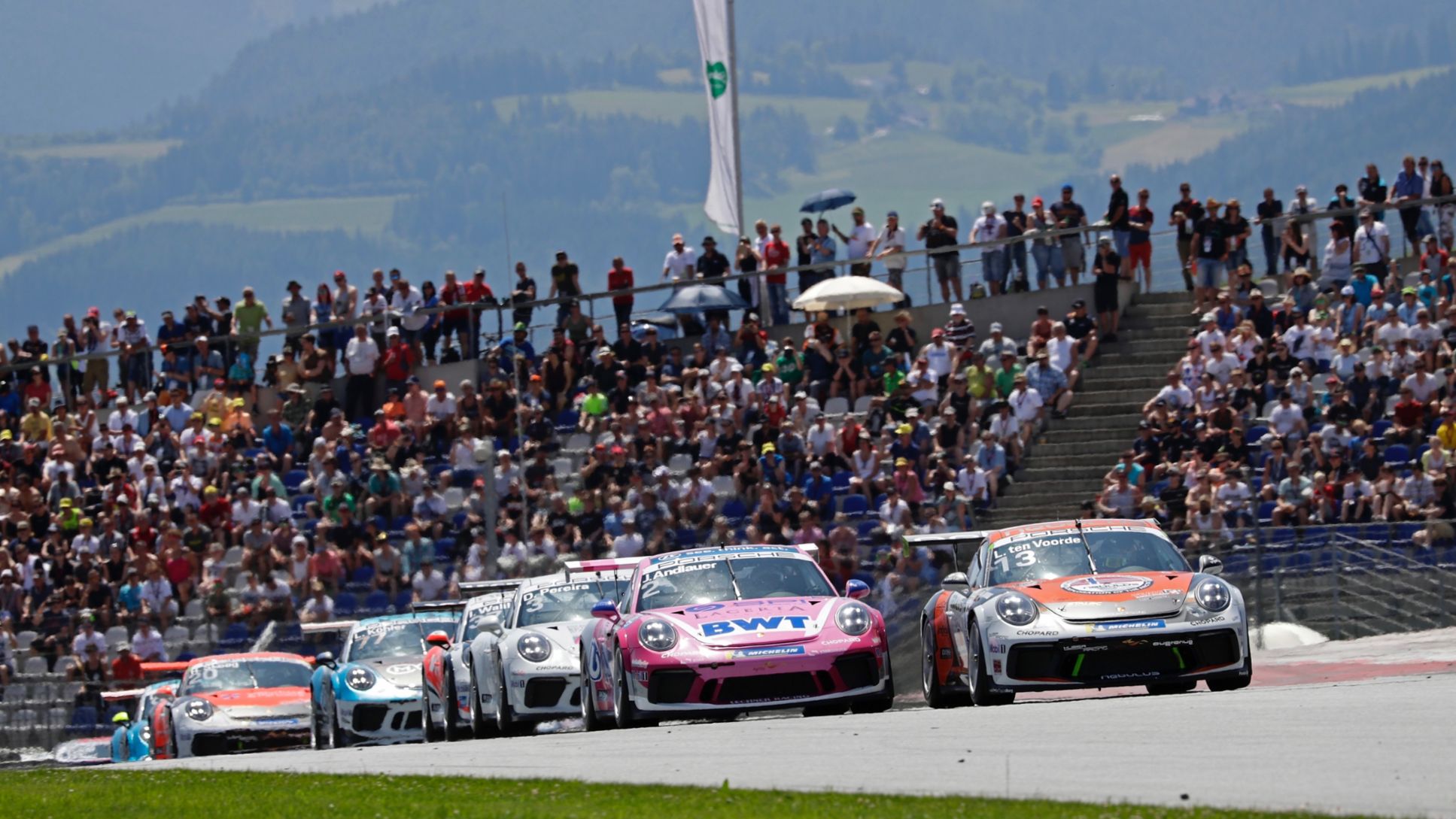 Porsche 911 GT3 Cup, Porsche Carrera Cup Deutschland, Spielberg, Austria, Race 6, 2019, Porsche AG
