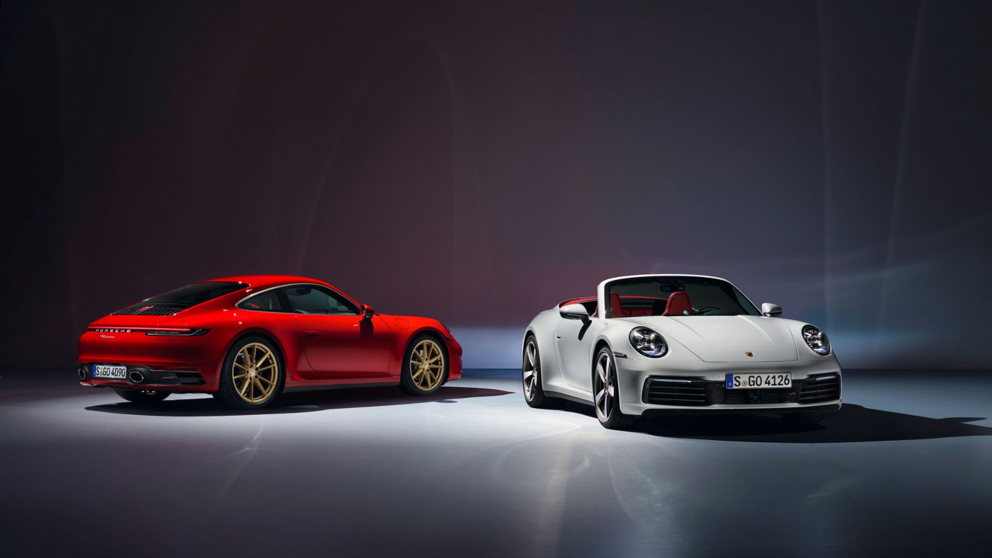 911 Carrera, 911 Carrera Cabriolet, слева направо, 2019, Porsche AG