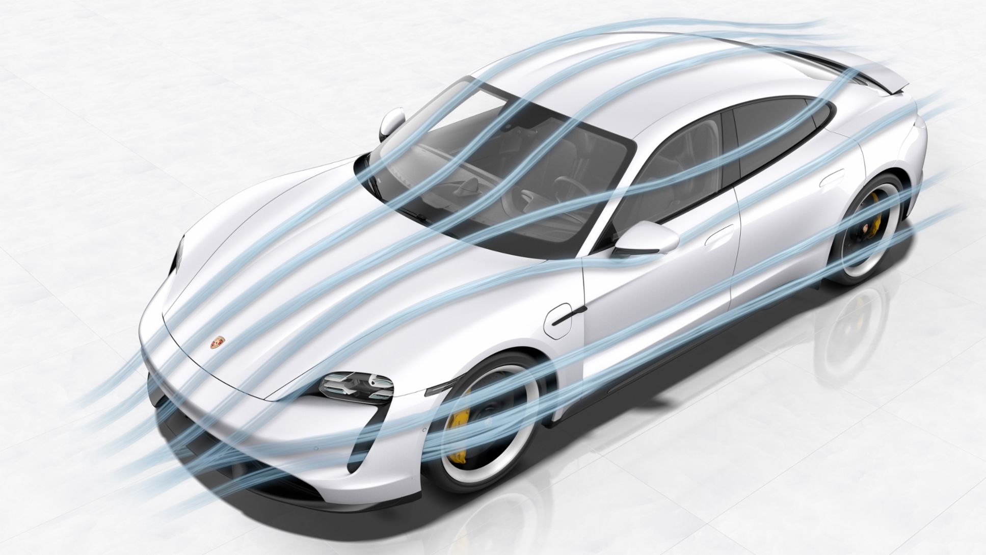 Taycan Turbo S: aerodinámica, 2019, Porsche AG