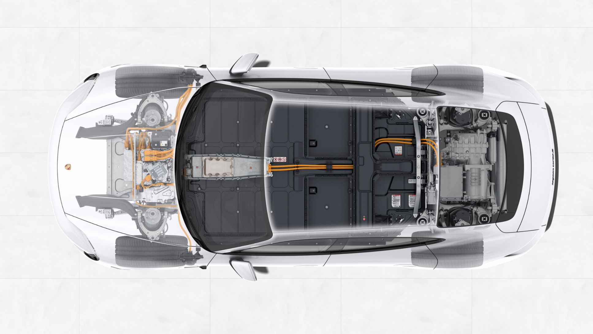 Taycan Turbo S: Package – Antrieb, 2019, Porsche AG