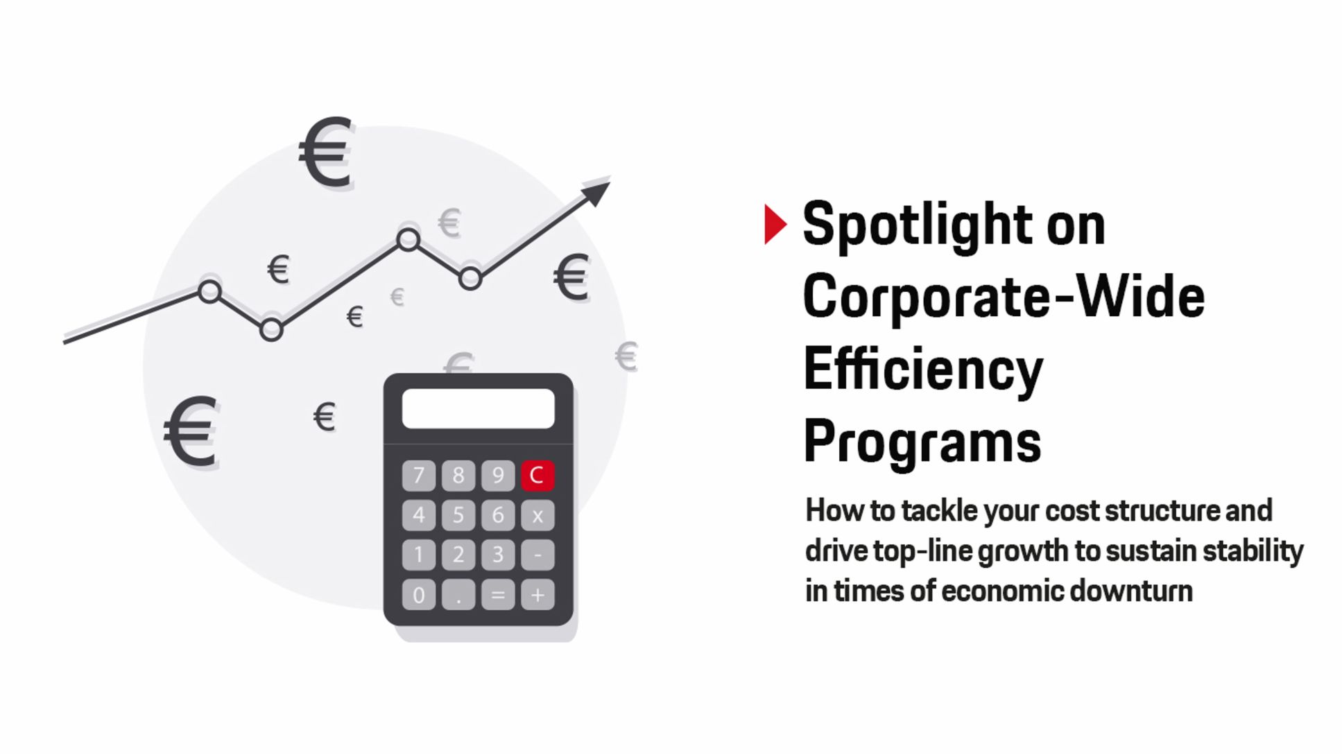 Spotlight on Coporate-Wide Efficency Programs, Paper, 2019, Porsche Consulting GmbH