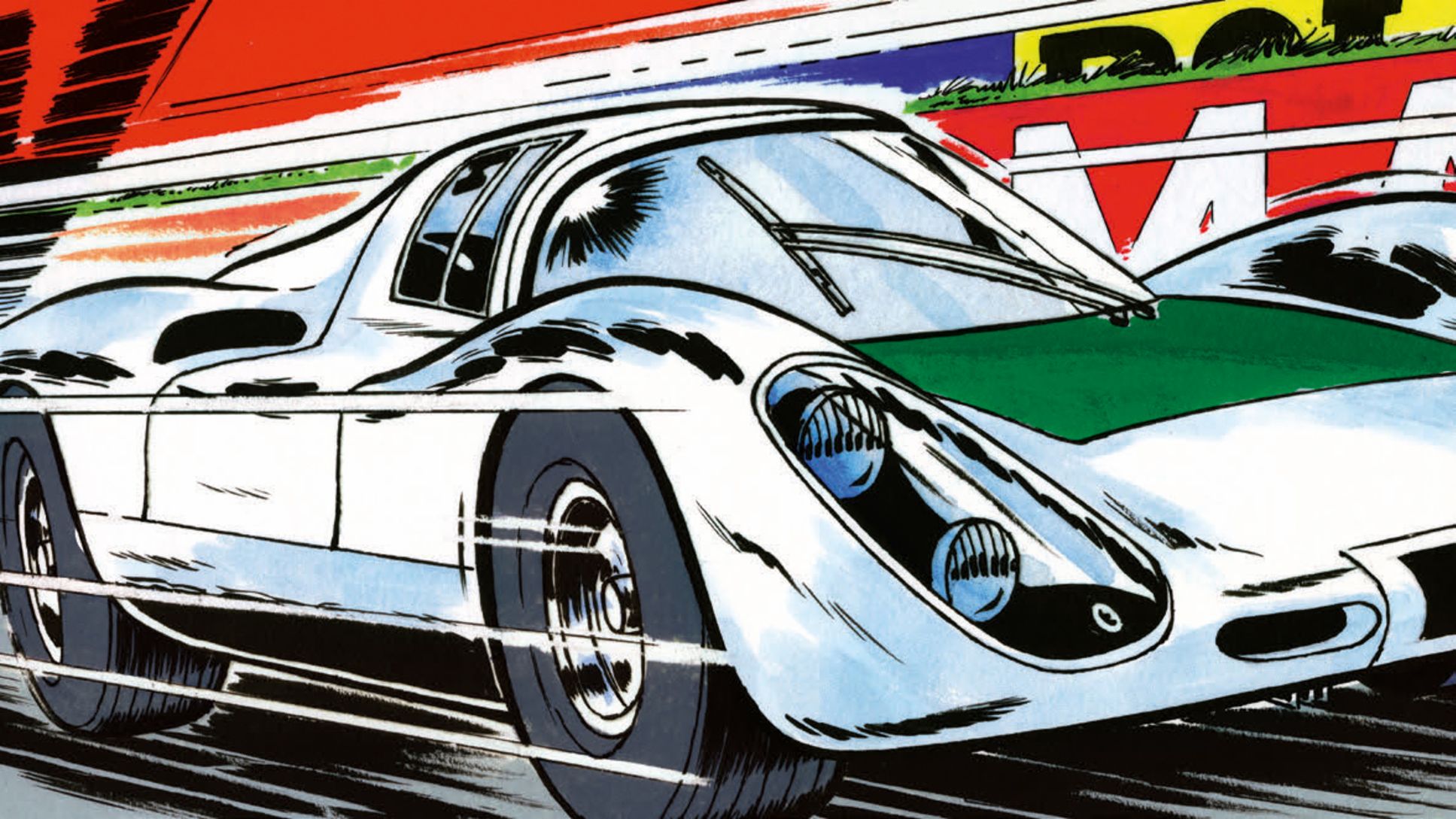 Michel Vaillant comic, 2020, Porsche AG