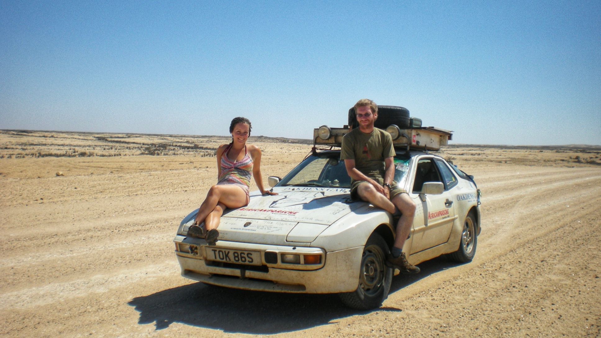 Ben y Laura, Porsche 944, Namibia, 2020, Porsche AG