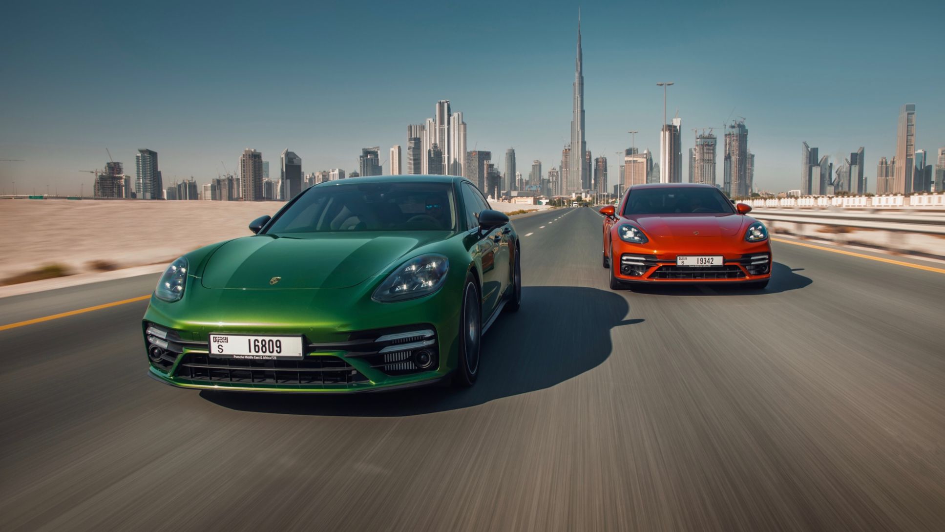 Panamera Turbo S, Dubai, United Arab Emirates, 2020, Porsche AG