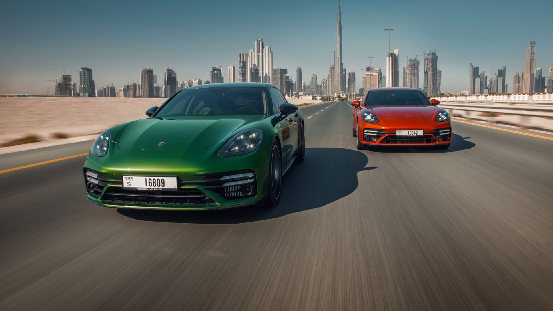 Panamera Turbo S, Dubai, Vereinigte Arabische Emirate, 2020, Porsche AG