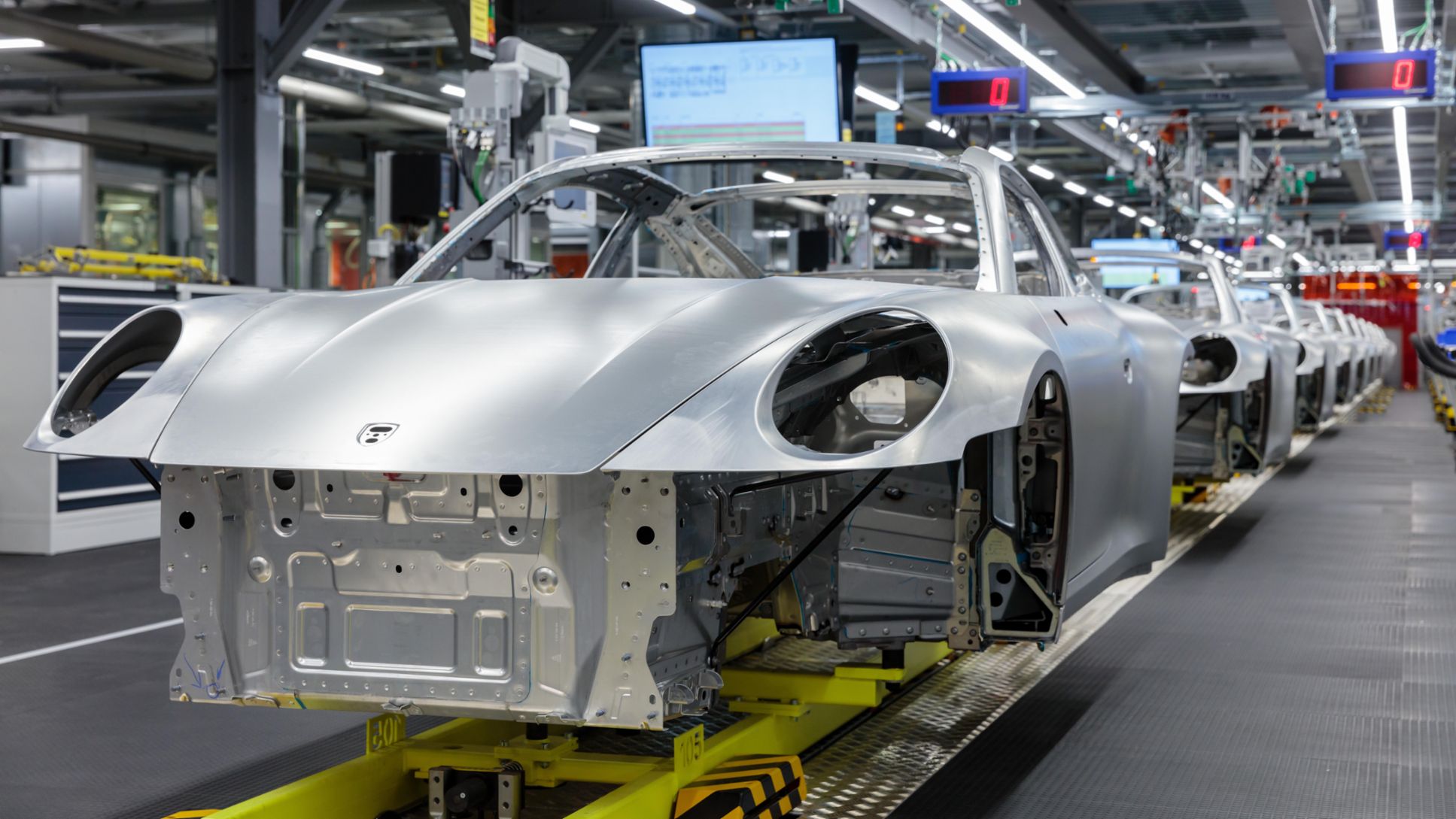 Produktion, Zuffenhausen, 2020, Porsche AG