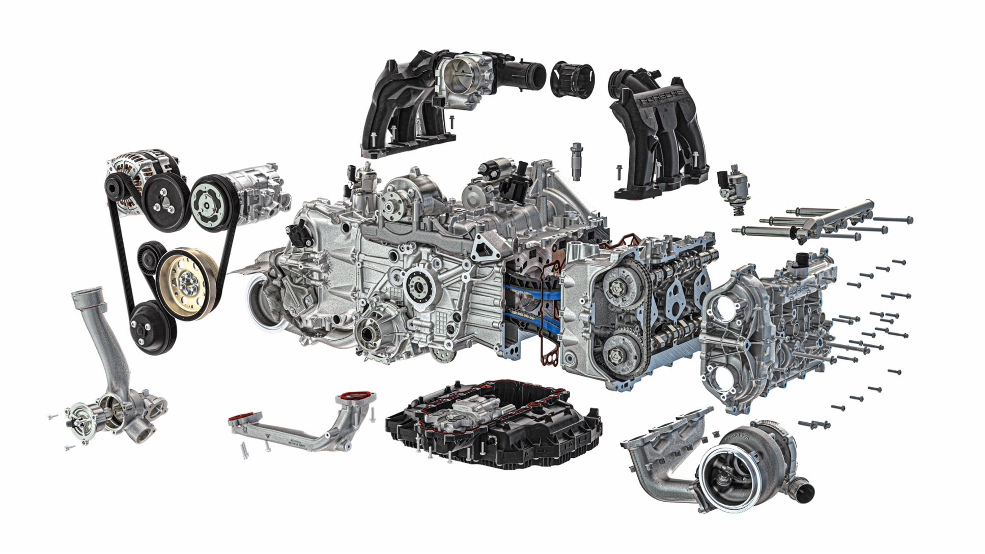 Boxer engine, 2020, Porsche AG