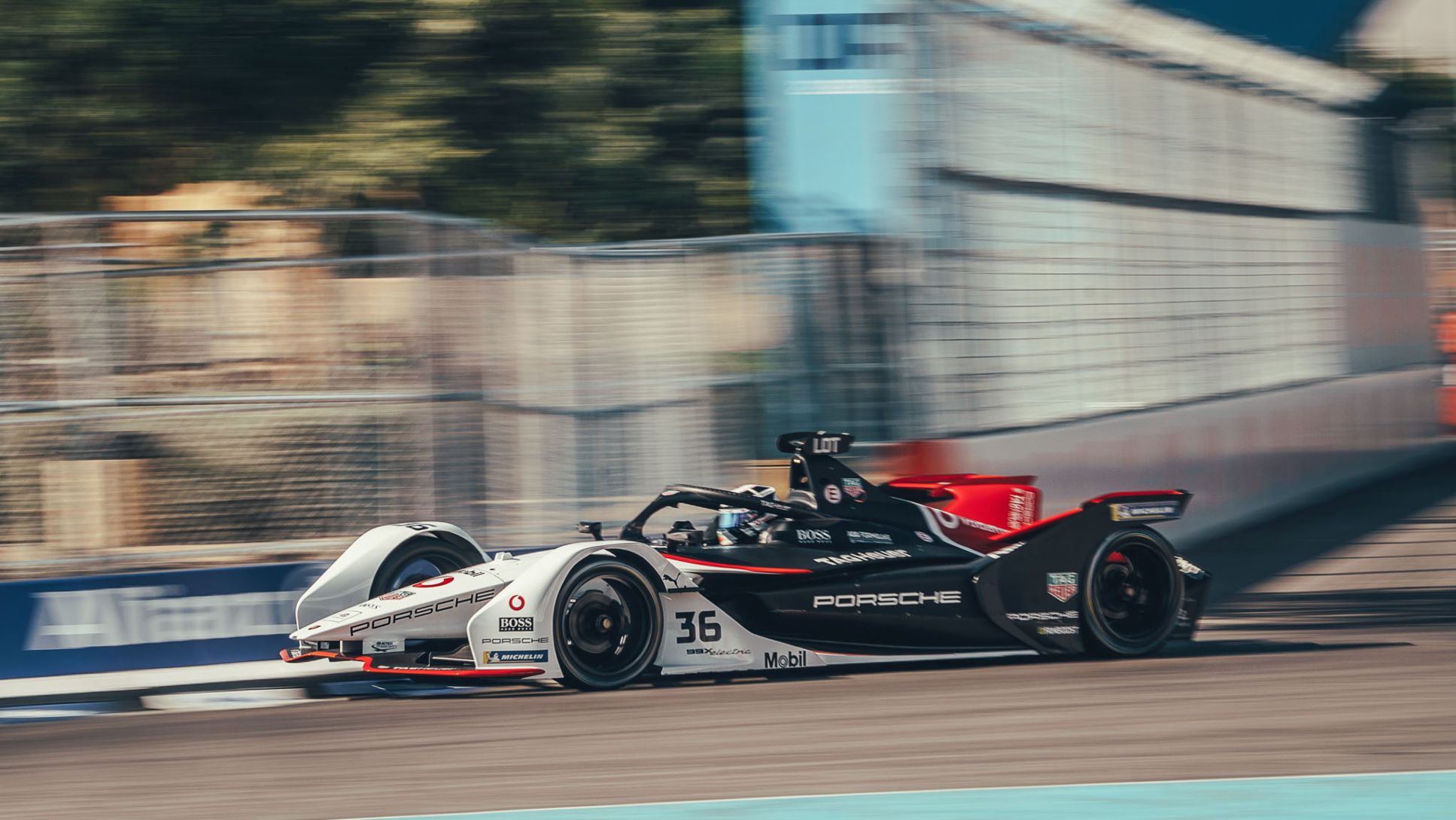 99X Electric, Diriyah E-Prix, primera prueba del Campeonato de Fórmula E ABB FIA 2019/2020, 2019, Porsche AG