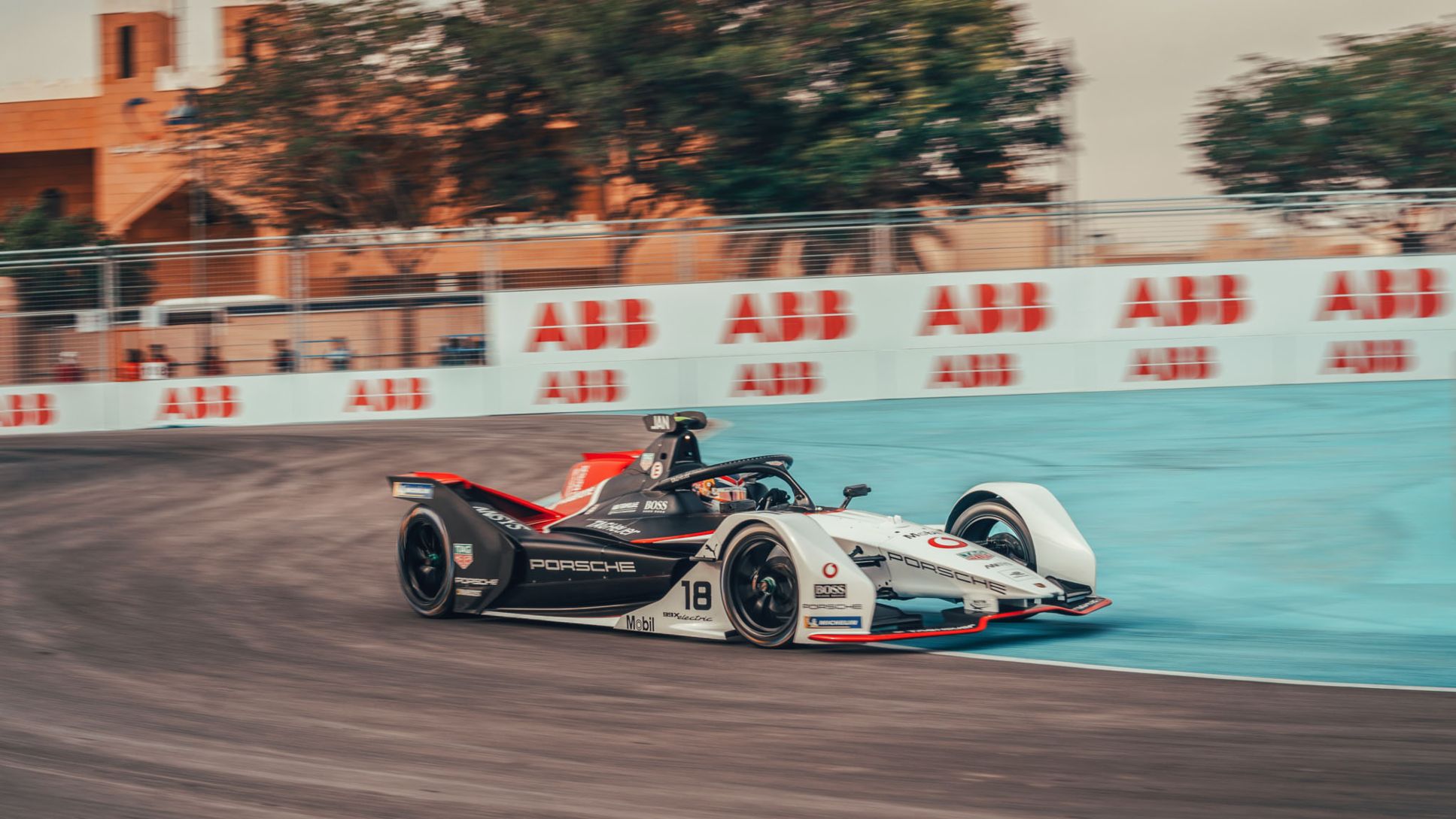 99X Electric, E-Prix в Эд-Диръия, раунд 1 чемпионата Formula E 2019/2020, 2019, Porsche AG