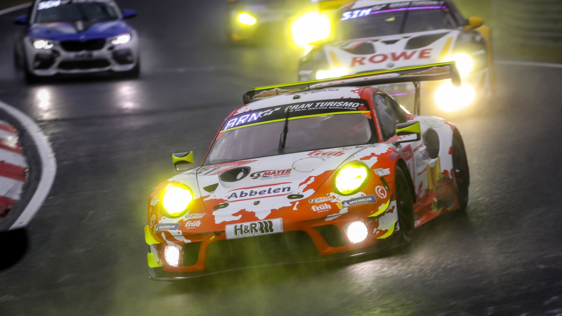 Porsche 911 GT3 R, carrera, 24 Horas de Nürburgring, 2020, Porsche AG