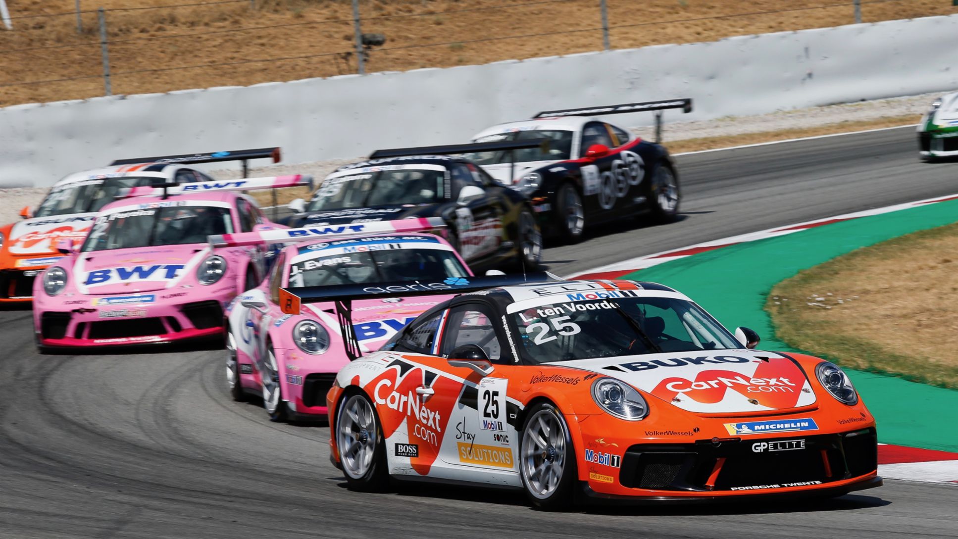 Porsche 911 GT3 Cup, Larry ten Voorde, Porsche Mobil 1 Supercup, Race, Barcelona, 2020, Porsche AG