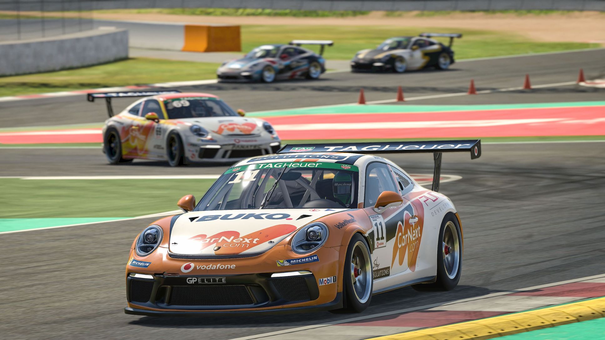 911 GT3 Cup, Porsche TAG Heuer Esports Supercup, Barcelona, 2020, Porsche AG