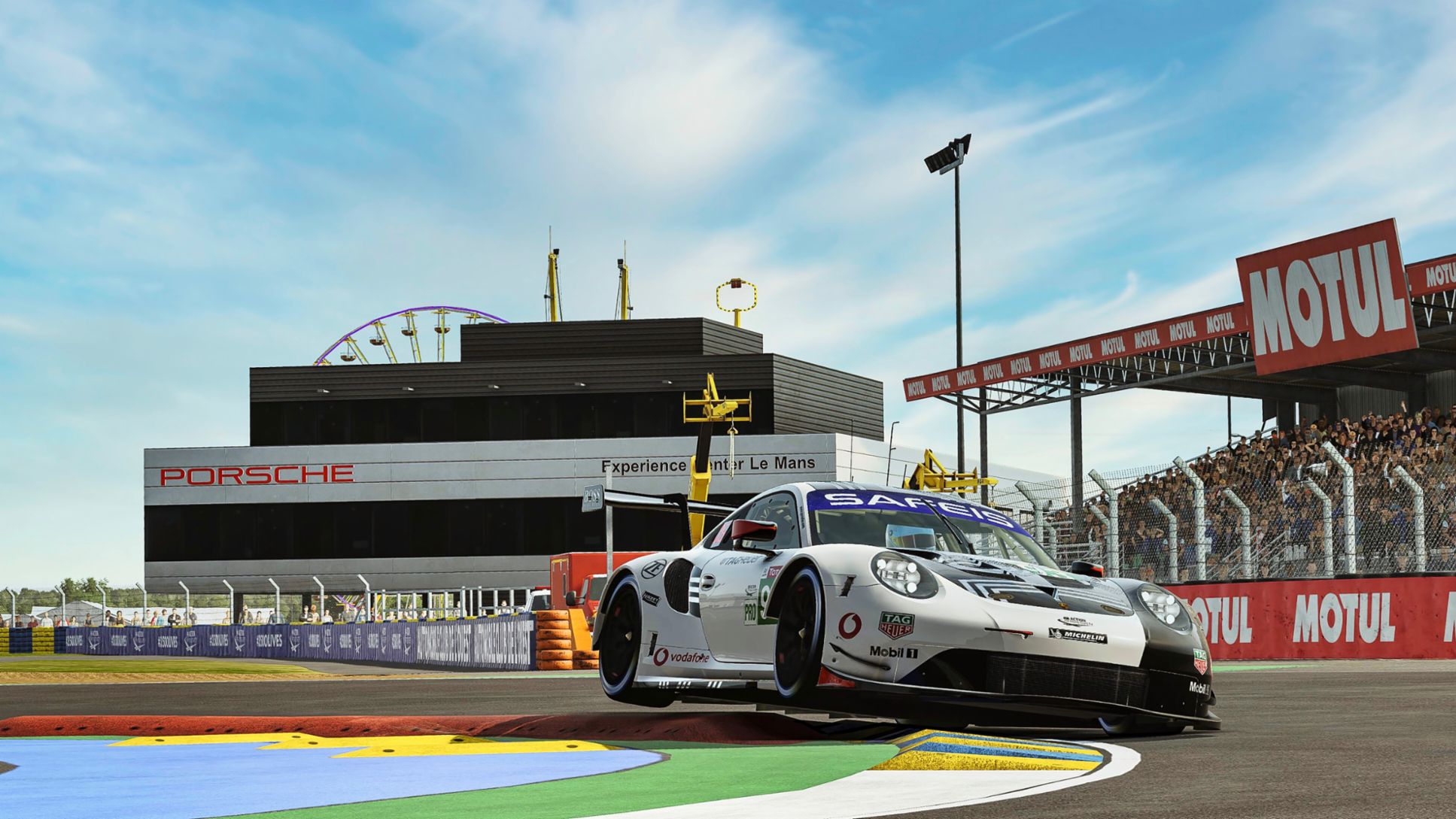 911 RSR (Nº 93), equipo Porsche Esports, carrera GTE, 24 Horas de Le Mans virtuales, 2020, Porsche AG