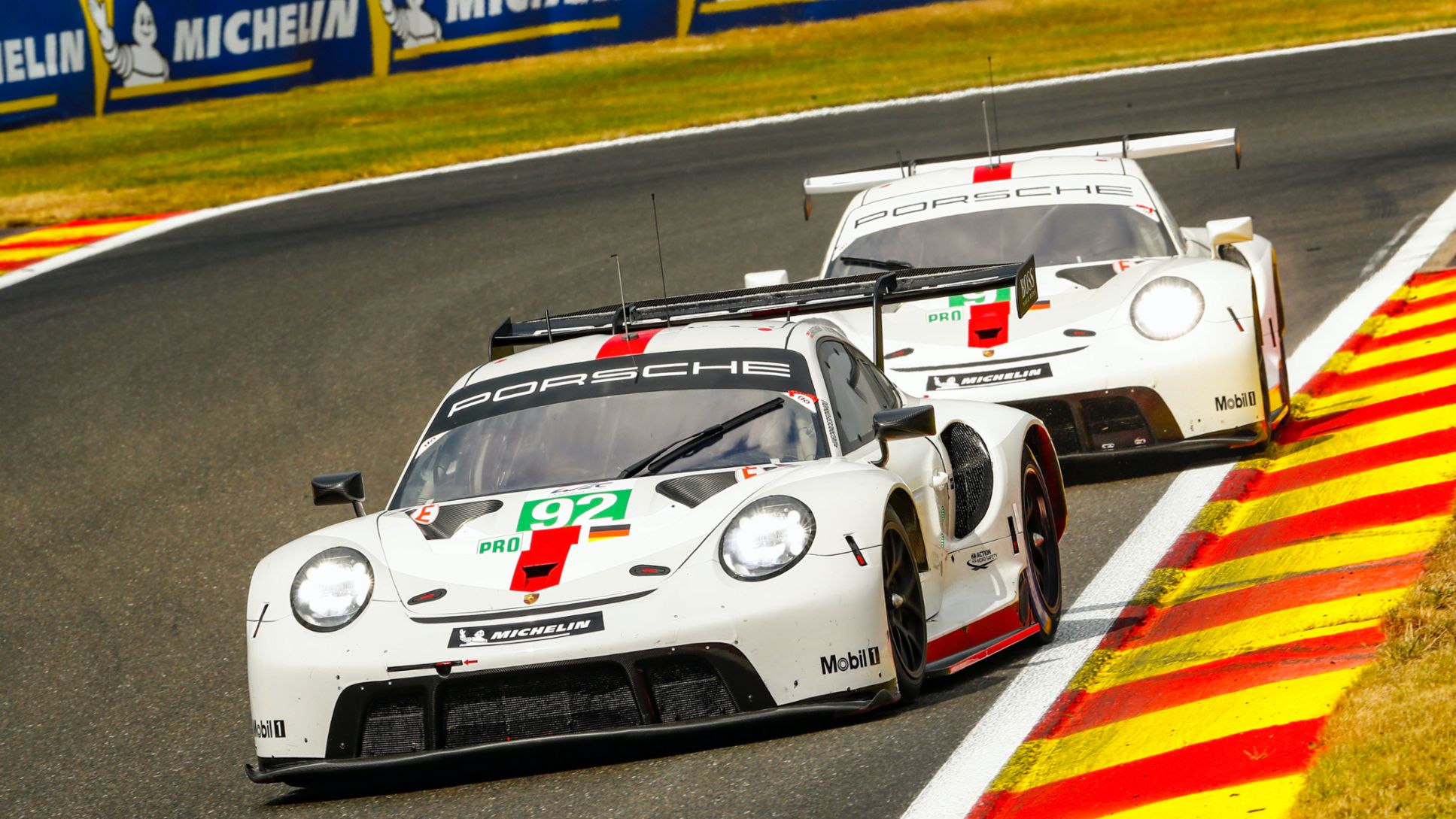 Christensen/Estre, 911 RSR, FIA WEC, Spa-Francorchamps, carrera, 2020, Porsche AG