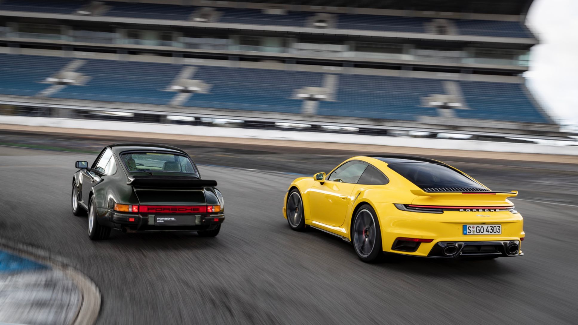 911 Turbo 3.0 Coupé (930), 911 Turbo (992), 2020, Porsche AG