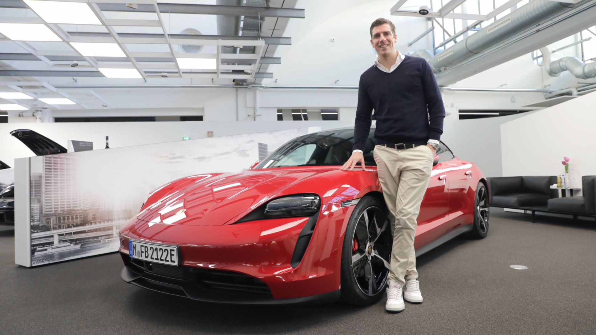 Florian Böhme, Taycan 4S, 2020, Porsche AG