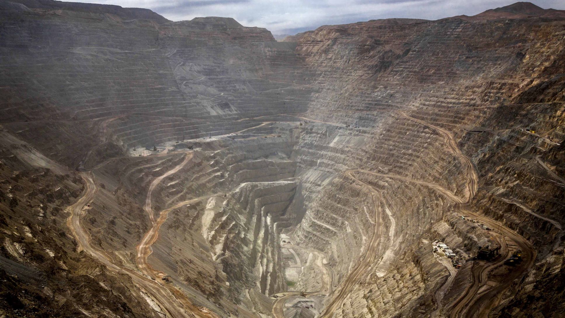 Kupfermine Chuquicamata in der Nähe der Stadt Calama, 2020, Porsche Consulting GmbH
