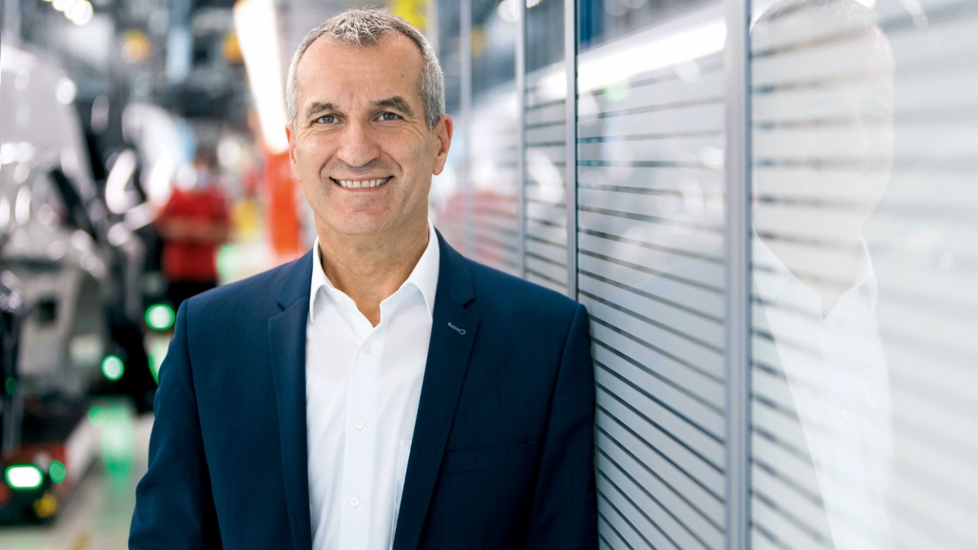  Albrecht Reimold, miembro del Consejo Directivo de Porsche AG responsable de Producción y Logística, 2021, Porsche AG