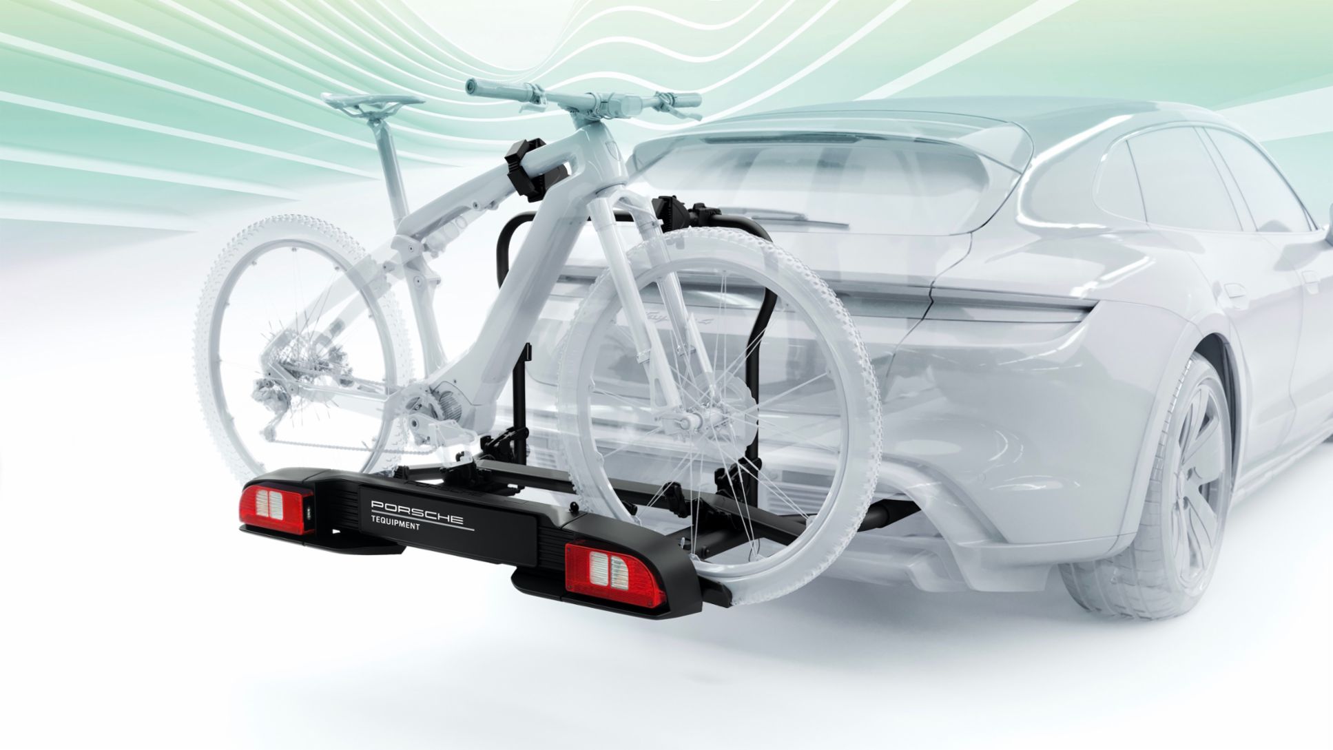 Porsche rear mounted 2024 bike carrier