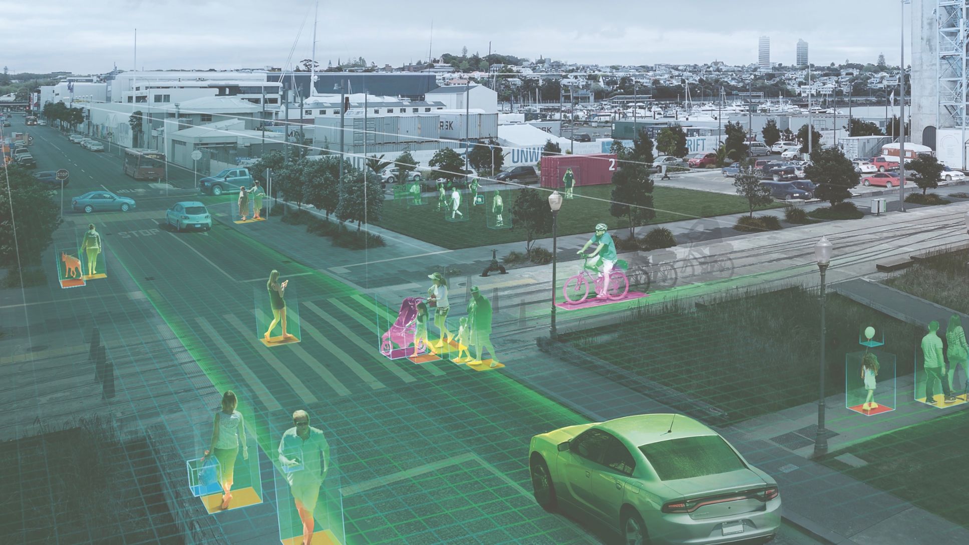 Inteligencia artificial aplicada a la seguridad en entornos urbanos, 2020, Porsche AG