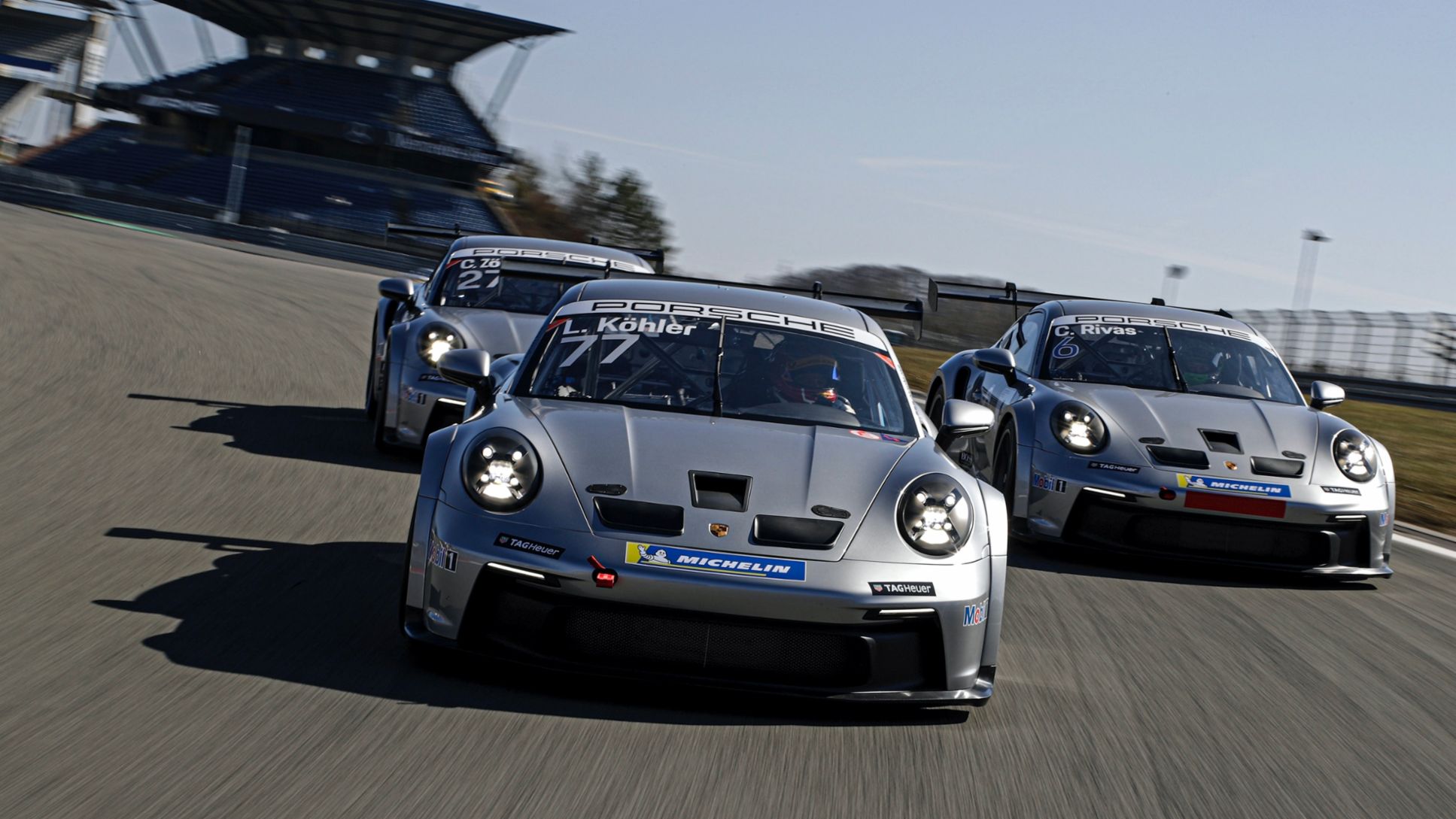 warmlaufen für den carrera cup deutschland porsche newsroom deu