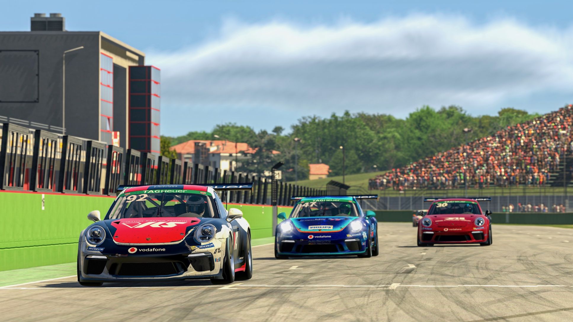 911 GT3 Cup, Porsche TAG Heuer Esports Supercup, prueba 3, Imola, Italia, 2021, Porsche AG