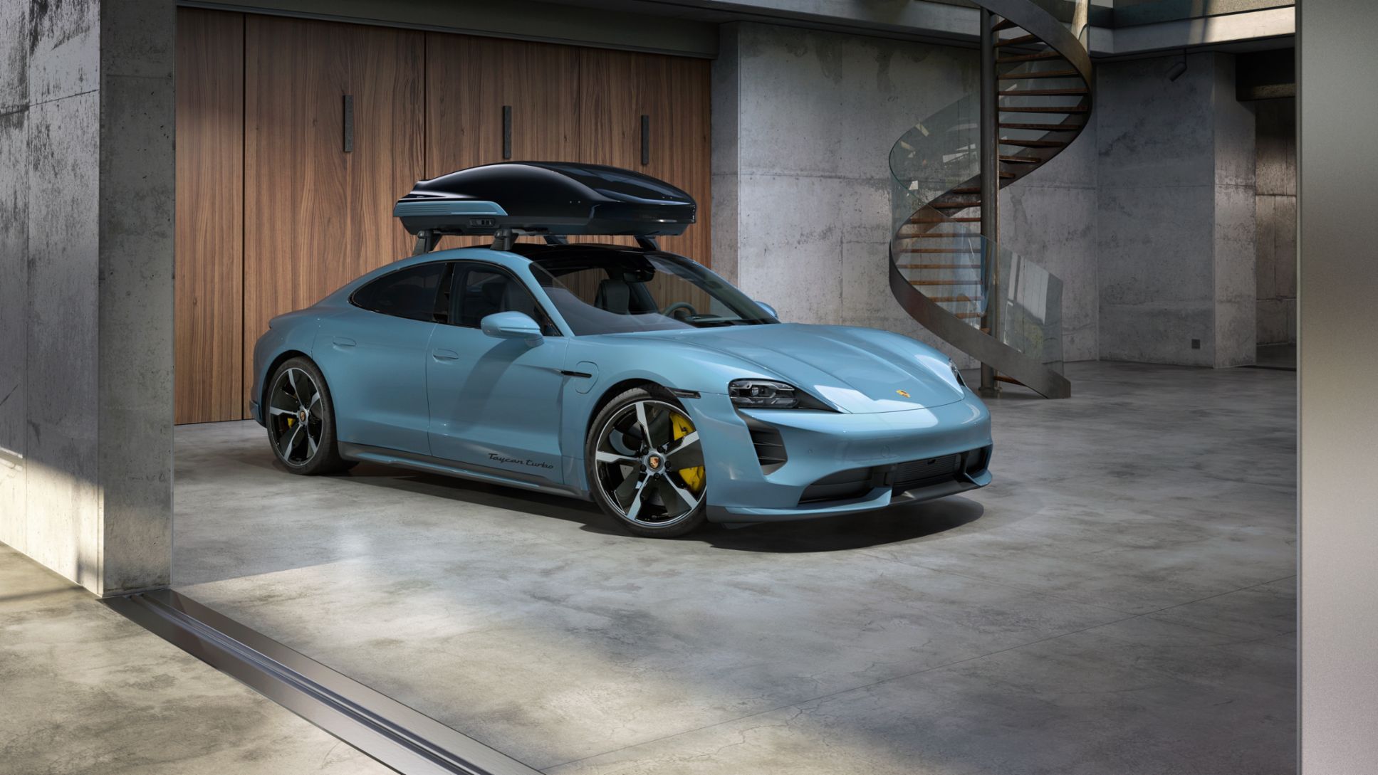 Taycan Turbo, Performance roof box, 2021, Porsche AG