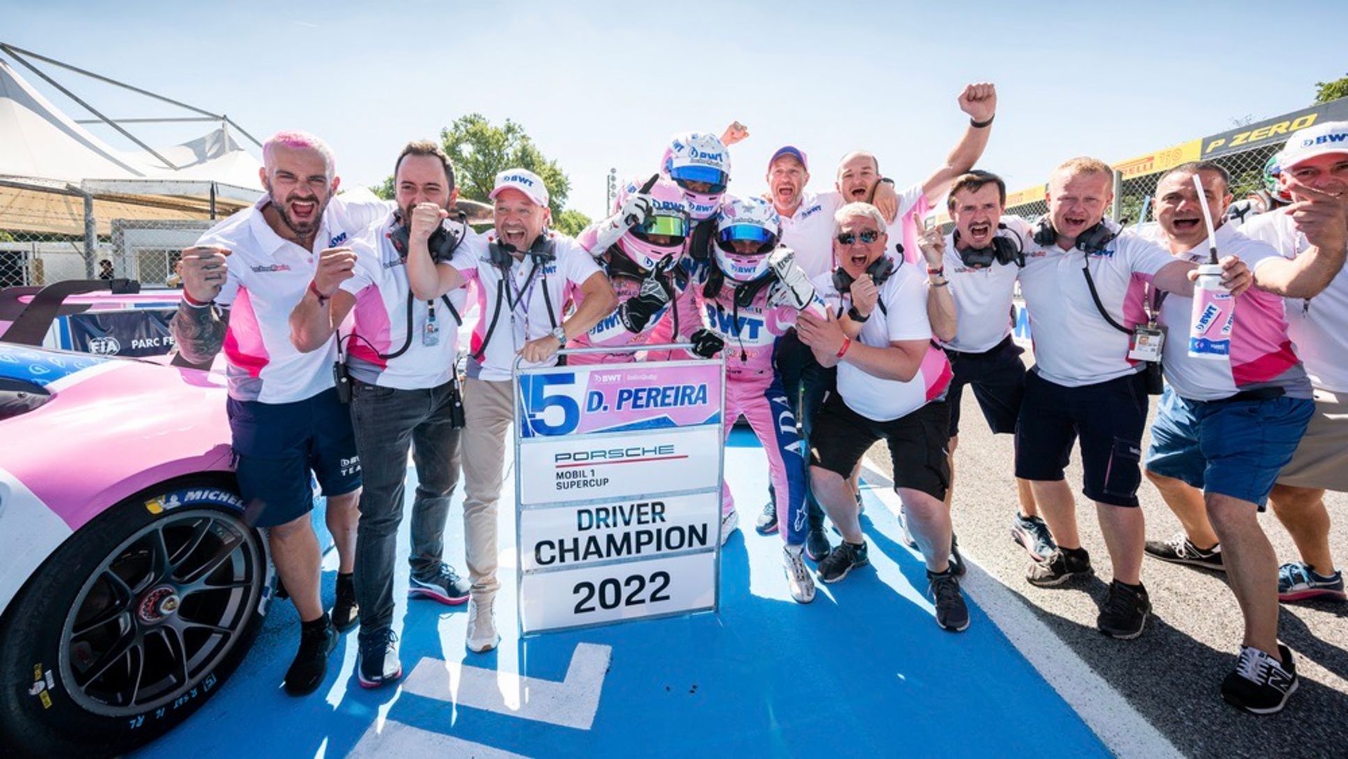 BWT Lechner Racing Team, Porsche Mobil 1 Supercup, 2022, Monza, Porsche AG