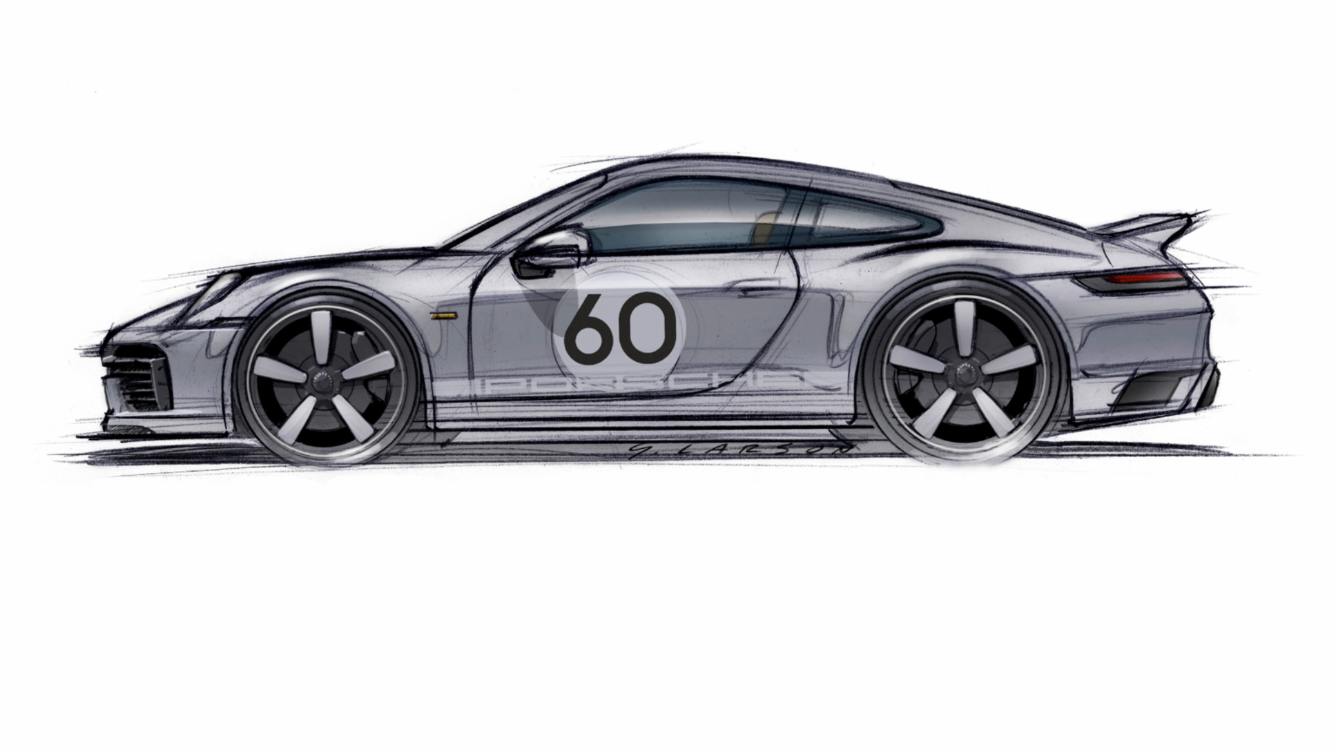 911 Sport Classic, Sketch, 2022, Porsche AG