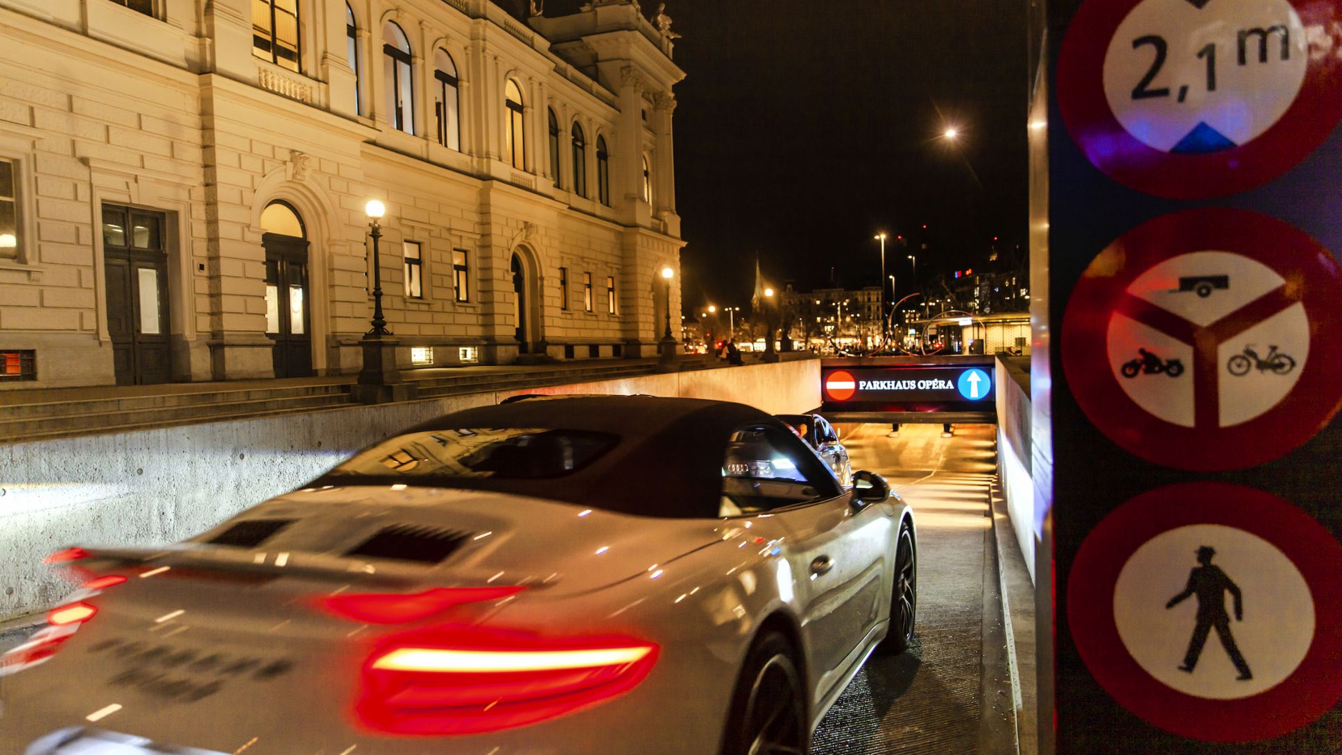 Porsche 911 · Цюрих, возврат в Штутгарт