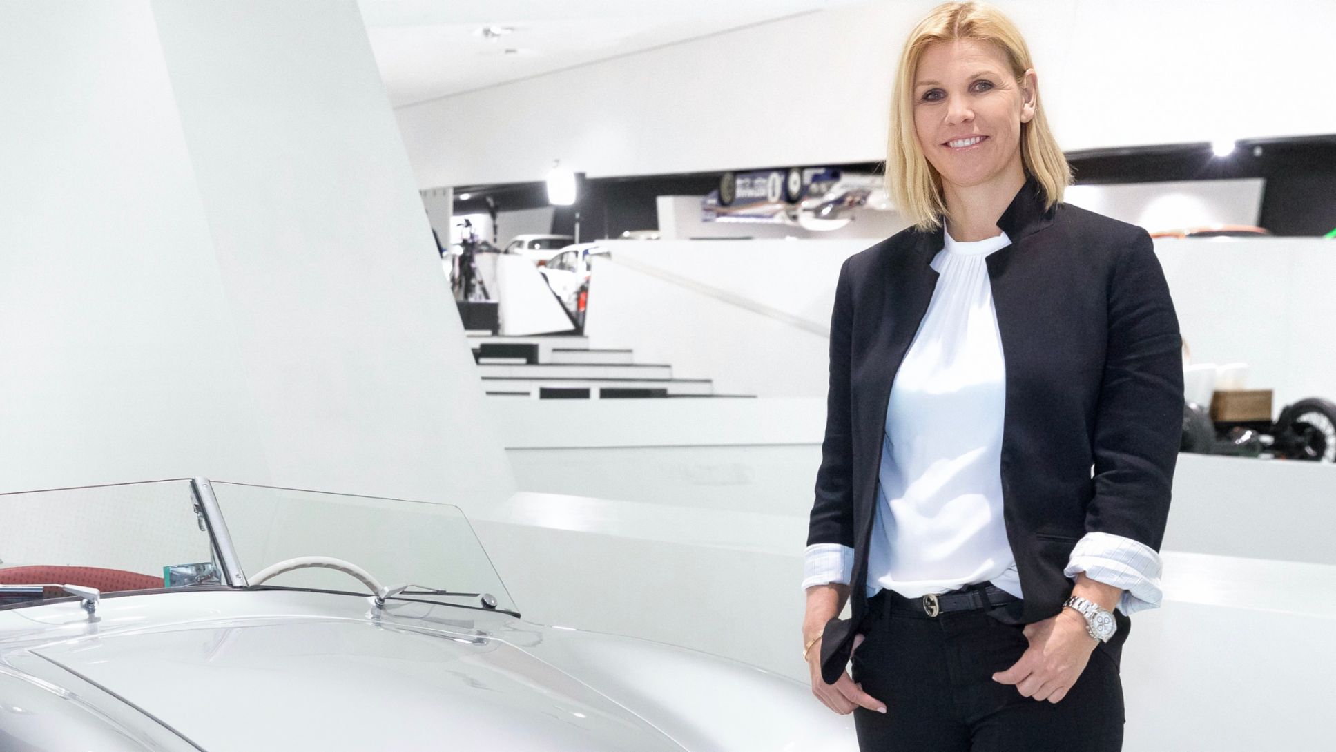 Anke Huber, Operating Tournament Director of the Porsche Tennis Grand Prix, 2022, Porsche AG