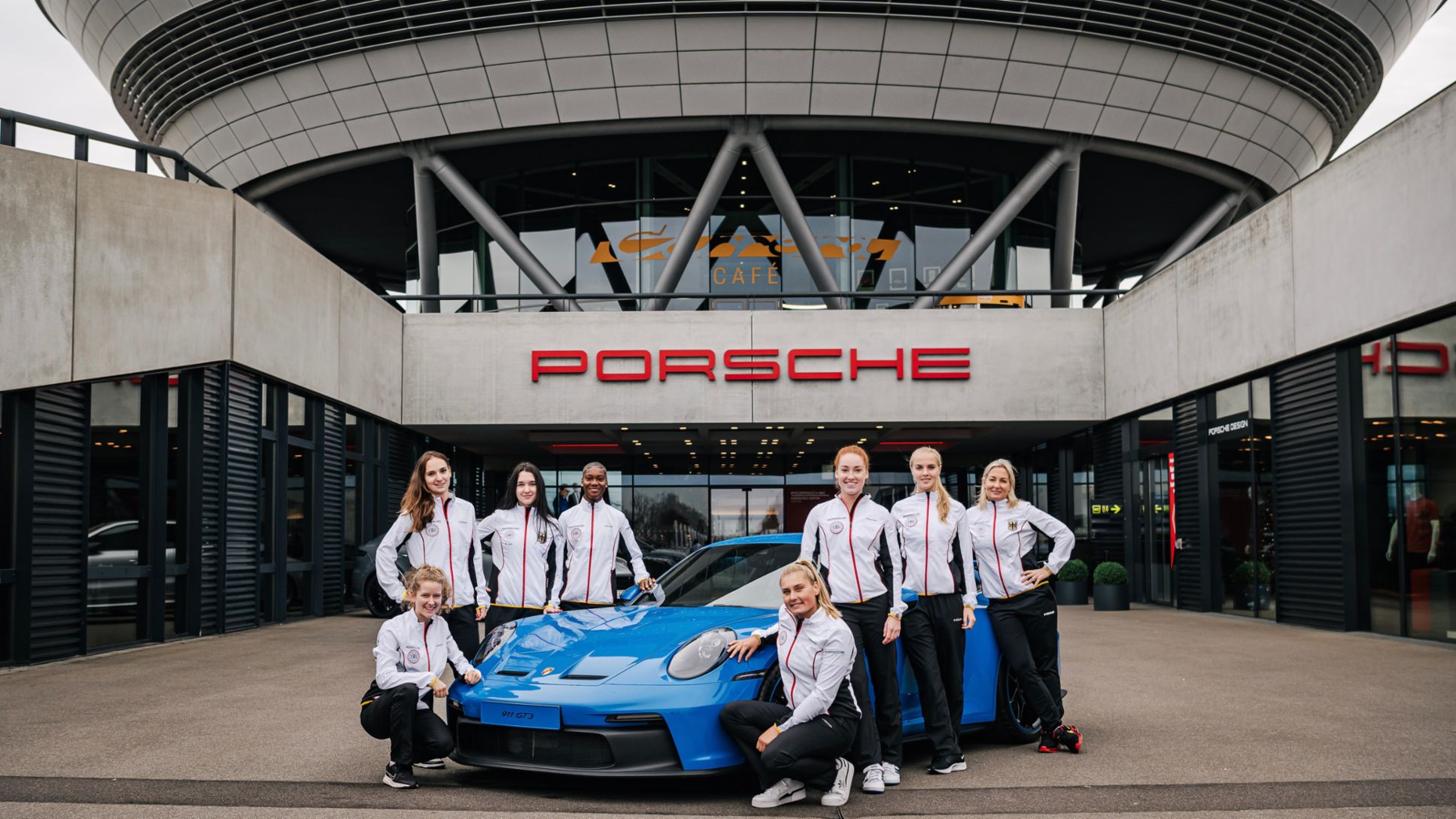Porsche Tennis Team, Porsche Experience Center Leipzig, 2022, Porsche AG