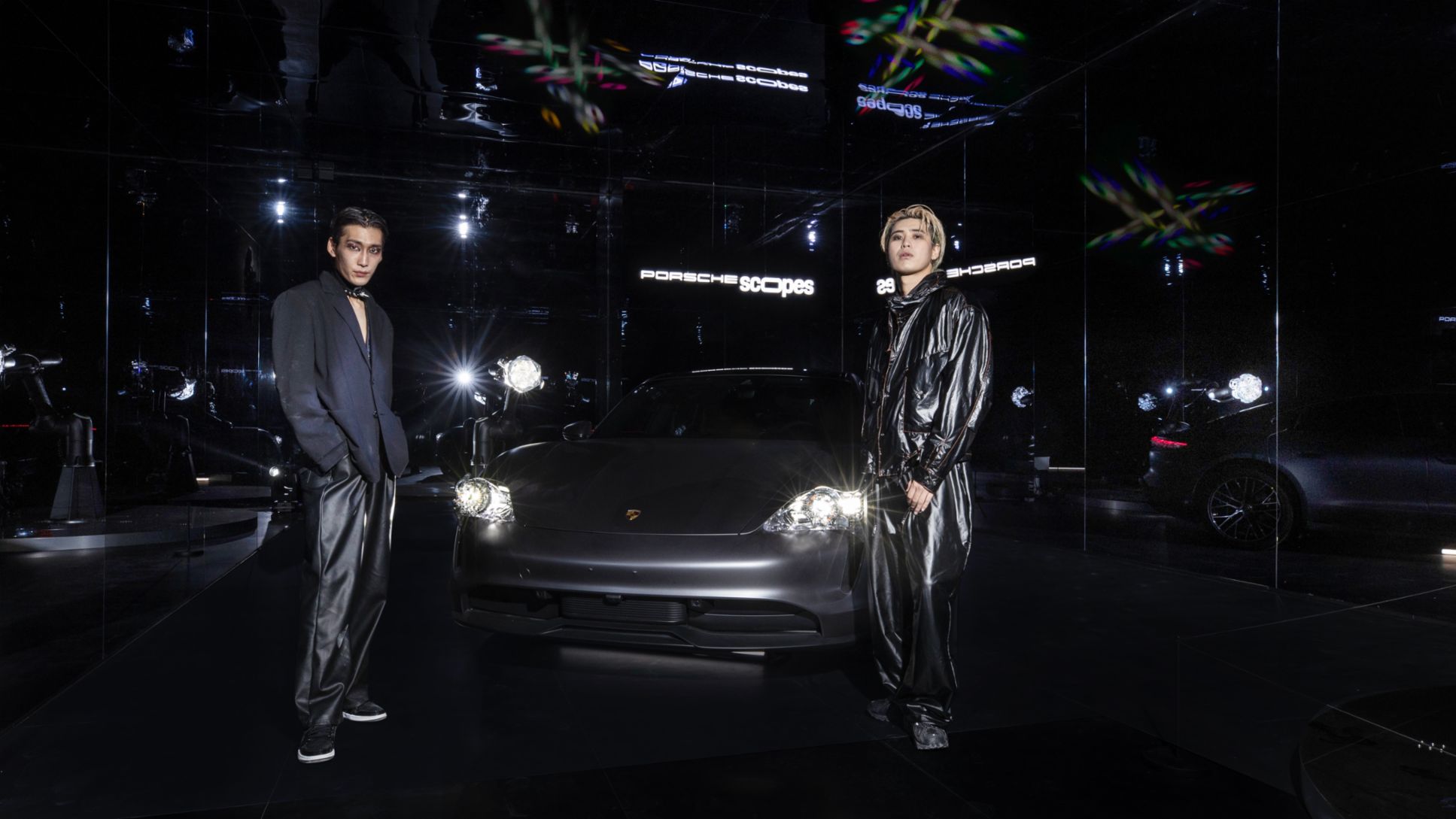 Porsche Taycan Art Car „Procaryotic Cell No.0,1“, SCOPES, Seoul, Korea, 2023, Porsche AG