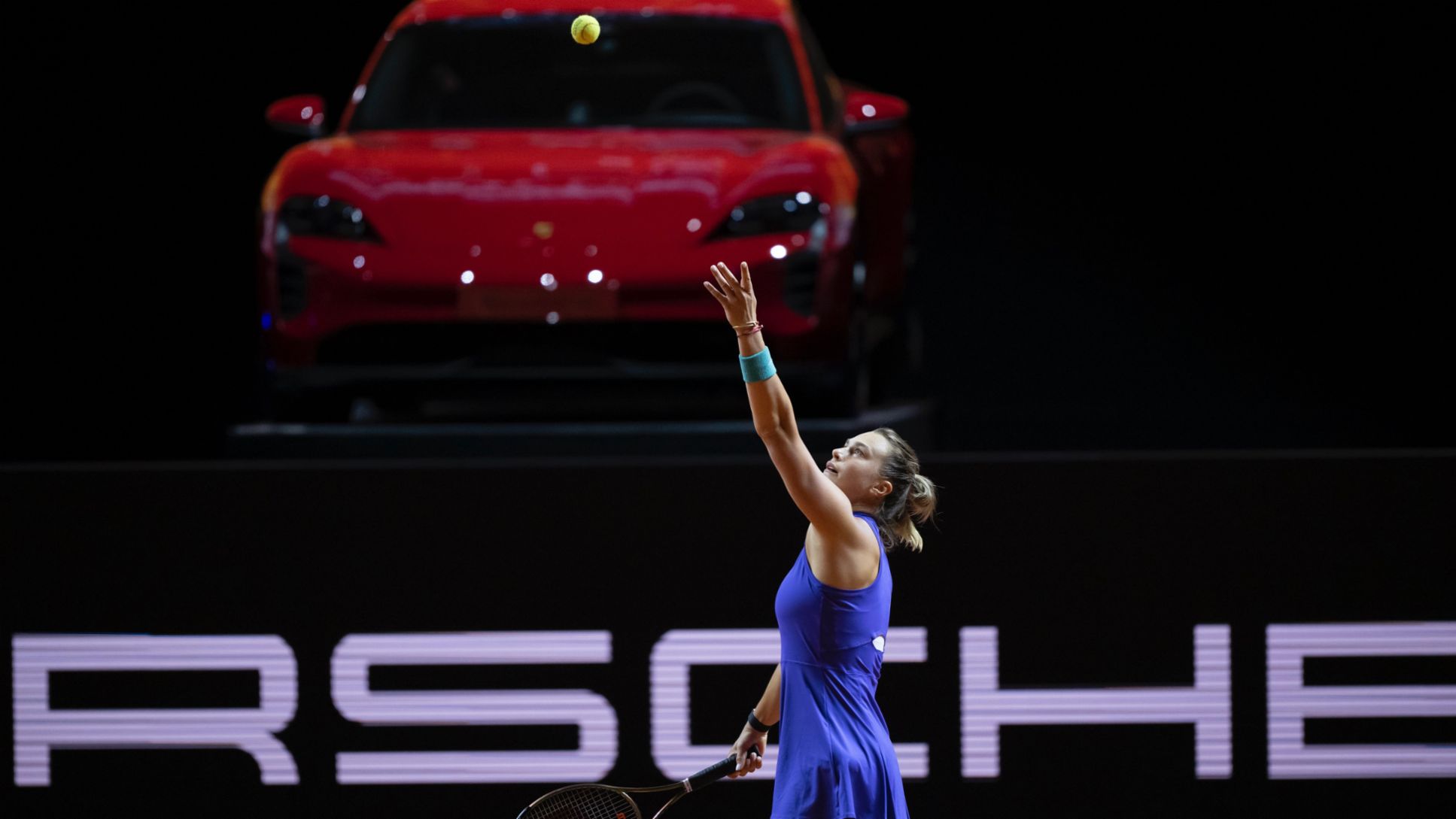 Aryna Sabalenka, tennis player, 2023, Porsche AG