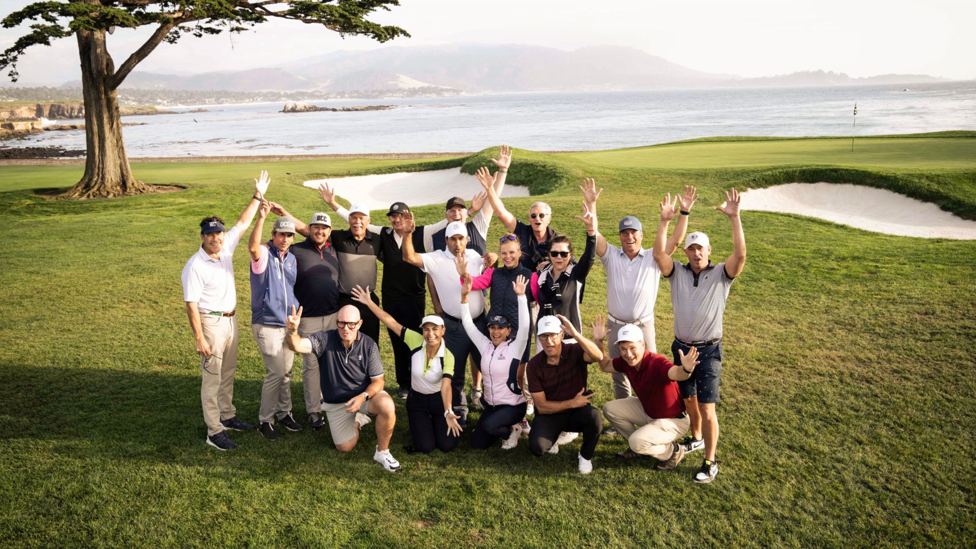 Porsche Golf Circle, All participants at Pebble Beach Golf, 2023, Porsche AG
