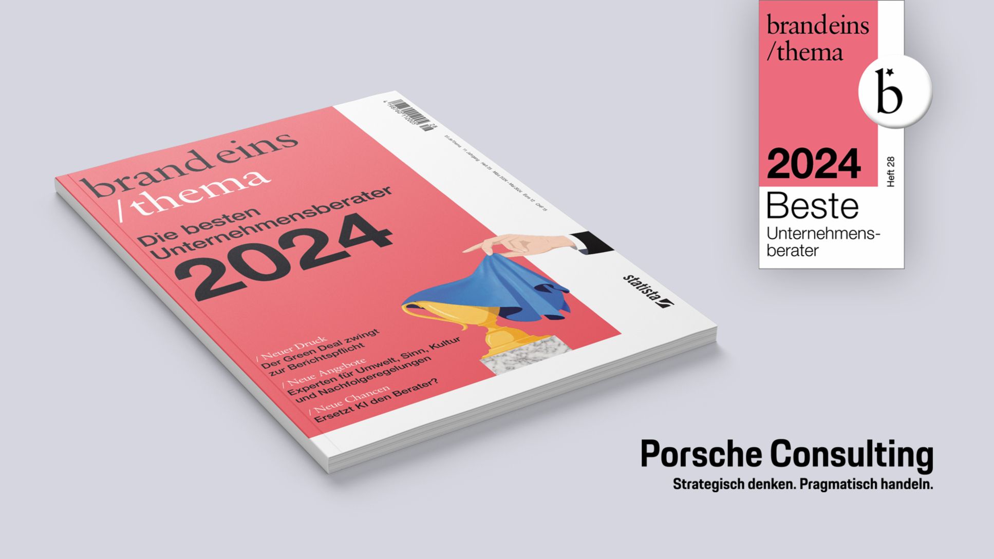 Brand eins - beste Unternehmensberater, 2024, Porsche Consulting GmbH