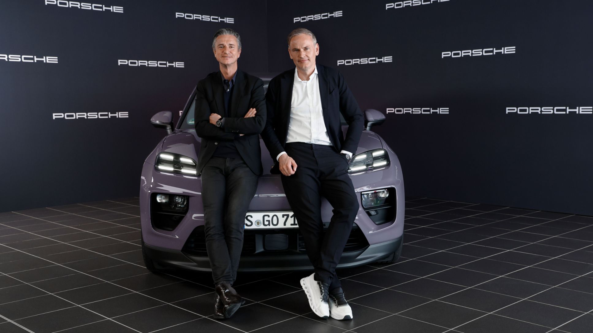 Lutz Meschke, Mitglied des Vorstandes, Finanzen und IT, Oliver Blume, Vorstandsvorsitzender der Dr. Ing. h.c. F. Porsche AG, 2024, Porsche AG