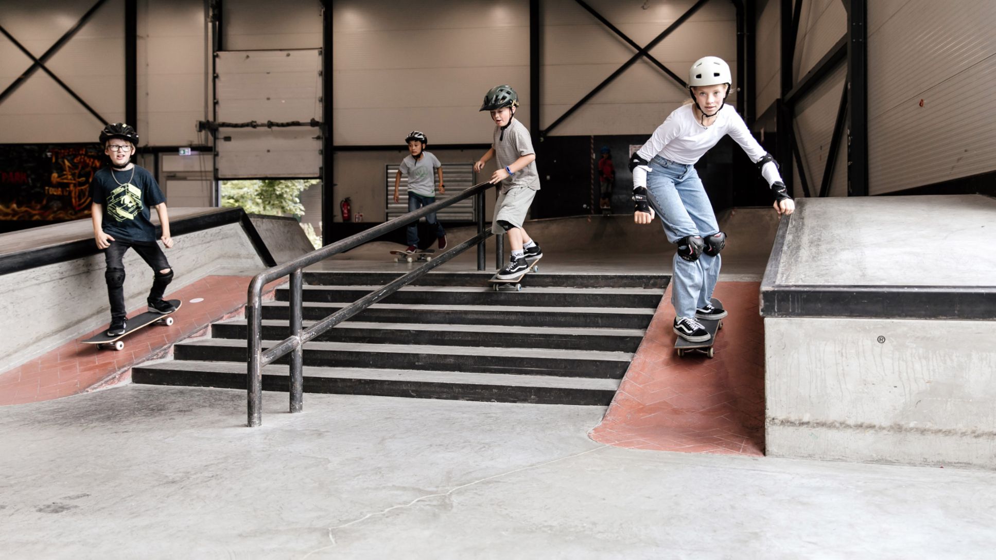 Skate-Camp Stuttpark, Porsche Sommerferienbetreuung, Stuttgart, 2024, Porsche AG