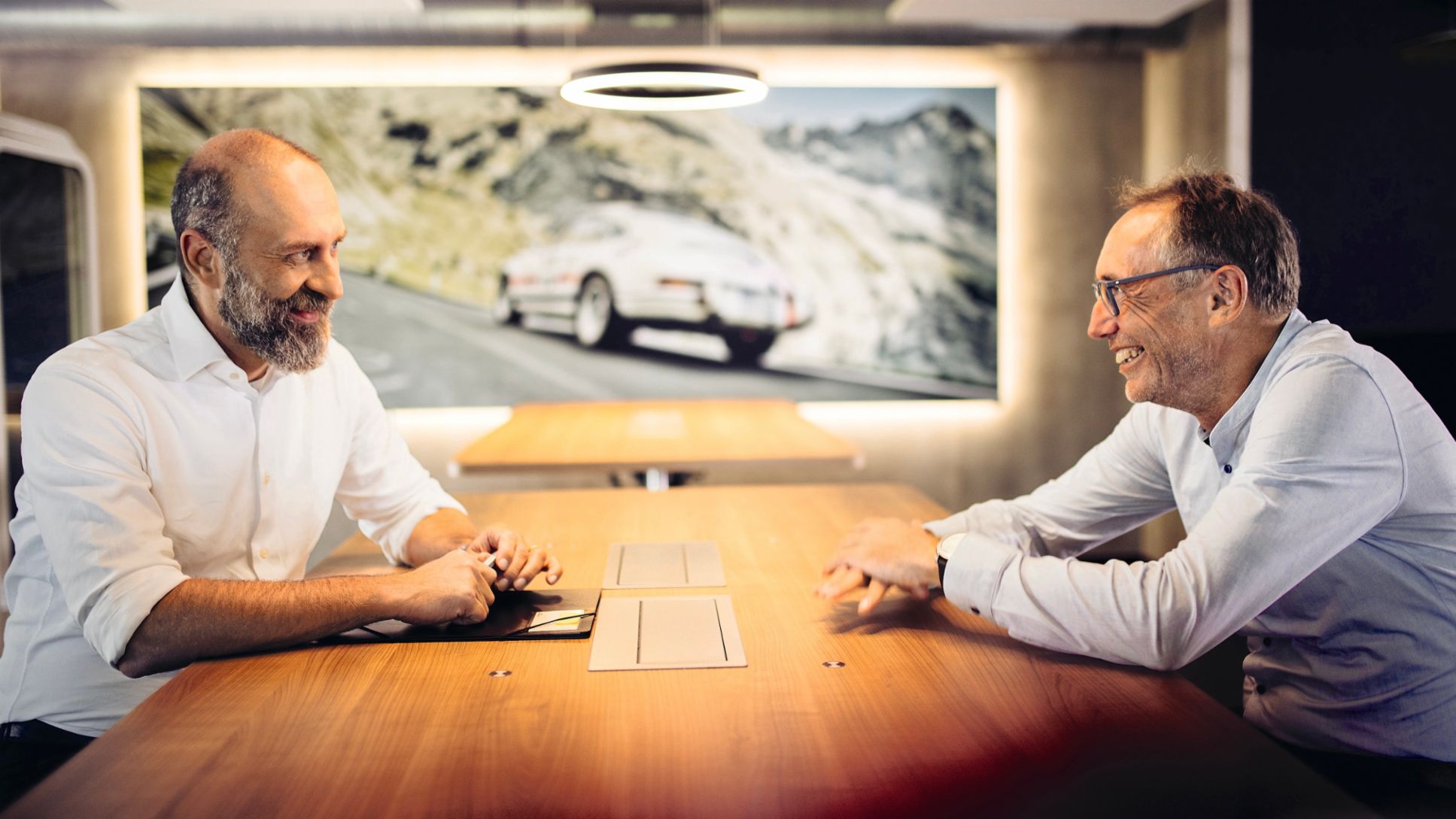 Federico Magno, Geschäftsführer der Management- und IT-Beratung MHP, ab Juli CEO von MHP, Dirk Lappe, Geschäftsführer von Porsche Engineering, 2024, Porsche AG