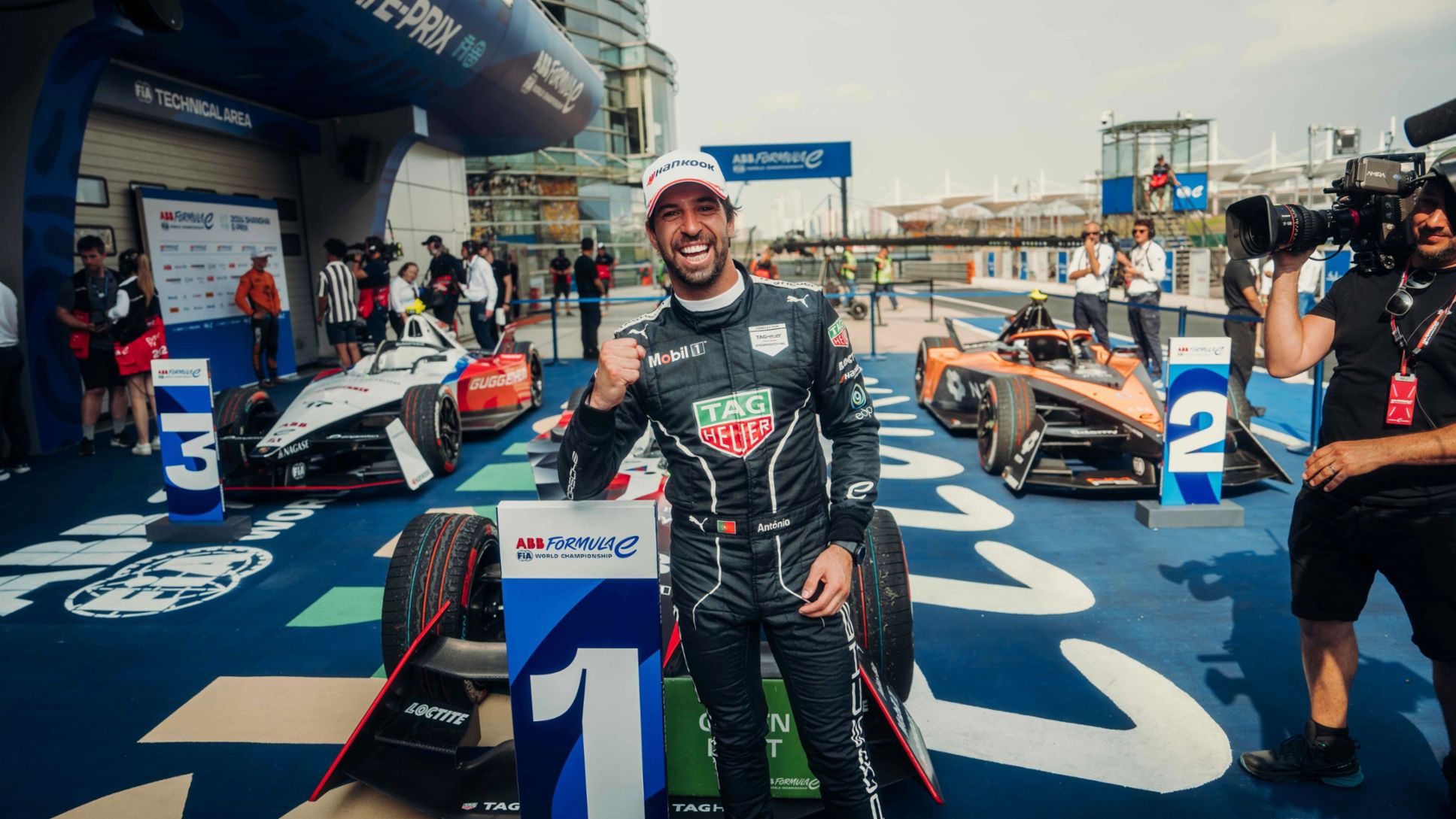António Félix da Costa, TAG Heuer Porsche Formula E Team, Shanghai, 2024, Porsche AG
