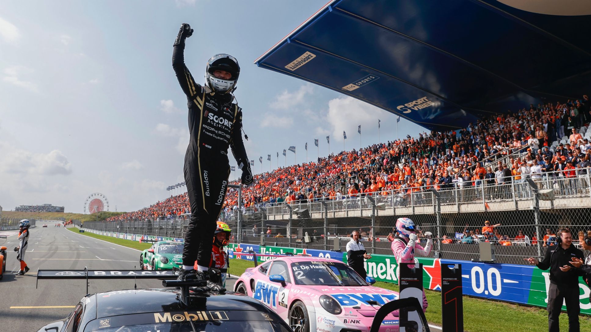 Larry ten Voorde (NL), Schumacher CLRT (#12), Zandvoort, Porsche Mobil 1 Supercup, 2024, Porsche AG