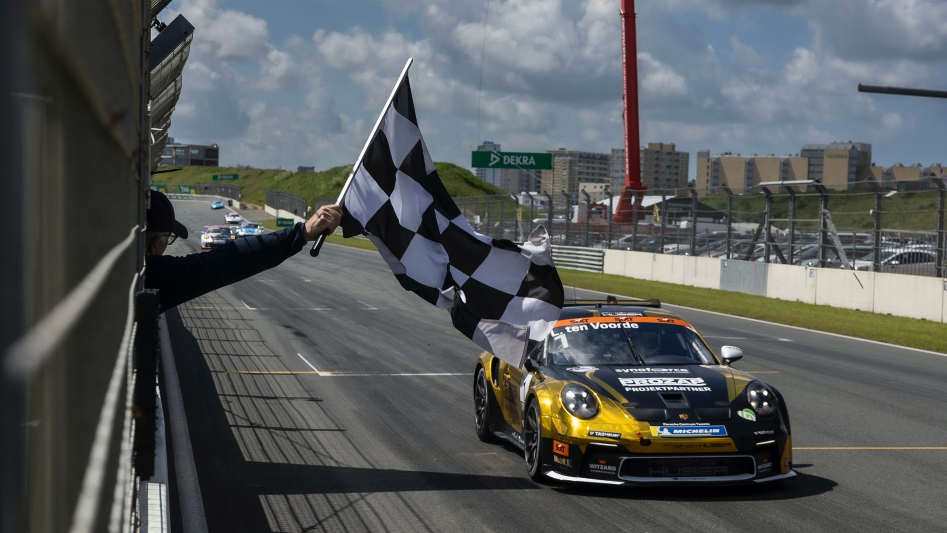 Larry ten Voorde (NL), Proton Huber Competition (#1), Porsche 911 GT3 Cup, Porsche Sixt Carrera Cup Deutschland 2024, Zandvoort, Niederlande, 2024, Porsche AG