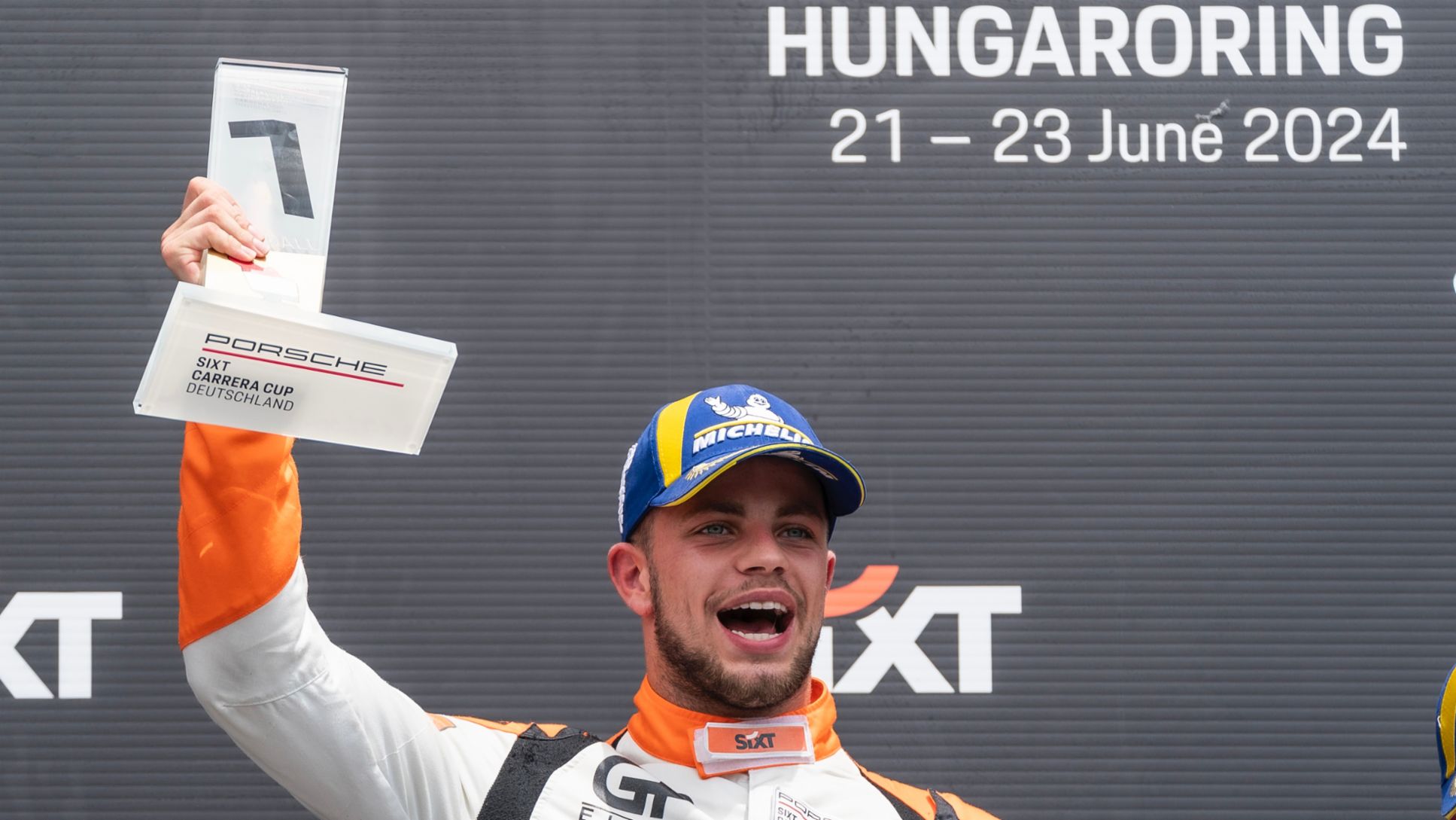 Kas Haverkort (NL), Uniserver by Team GP Elite (#24), Porsche Sixt Carrera Cup Deutschland 2024, Budapest, 2024, Porsche AG