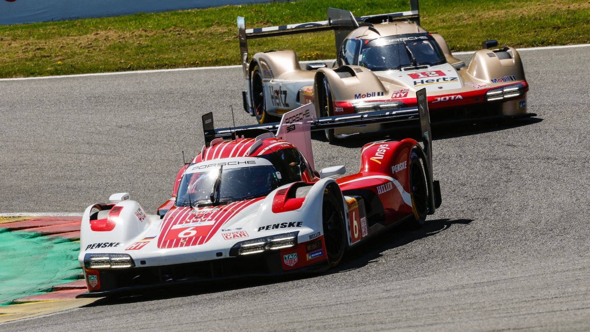 Porsche 963, Porsche Penske Motorsport (#6), Kevin Estre (F), Andre Lotterer (D), Laurens Vanthoor (B), Spa-Francorchamps, 2024, Porsche AG